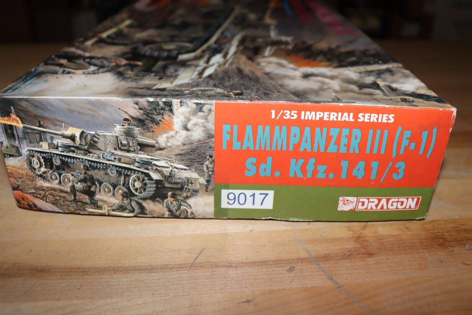 1996 Dragon 9017 Flammpanzer III (F-1) Sd Kfz 141/3 Tank 1/35 Scale Model - Northside Material Brokers