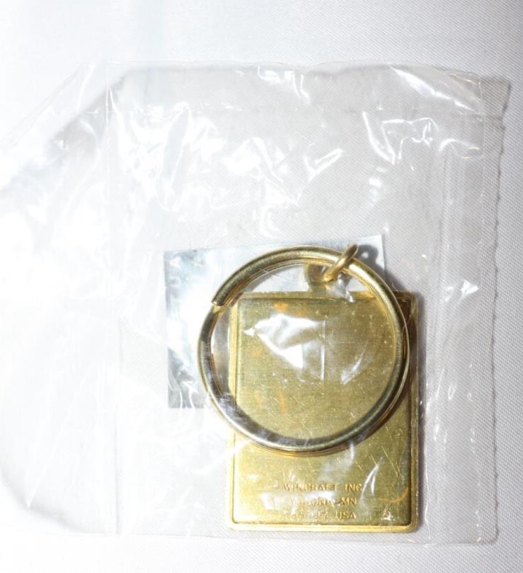 1996 Olympic Games ATLANTA Centennial Metal Keychain, w/ Authenticity Sticker - Northside Material Brokers