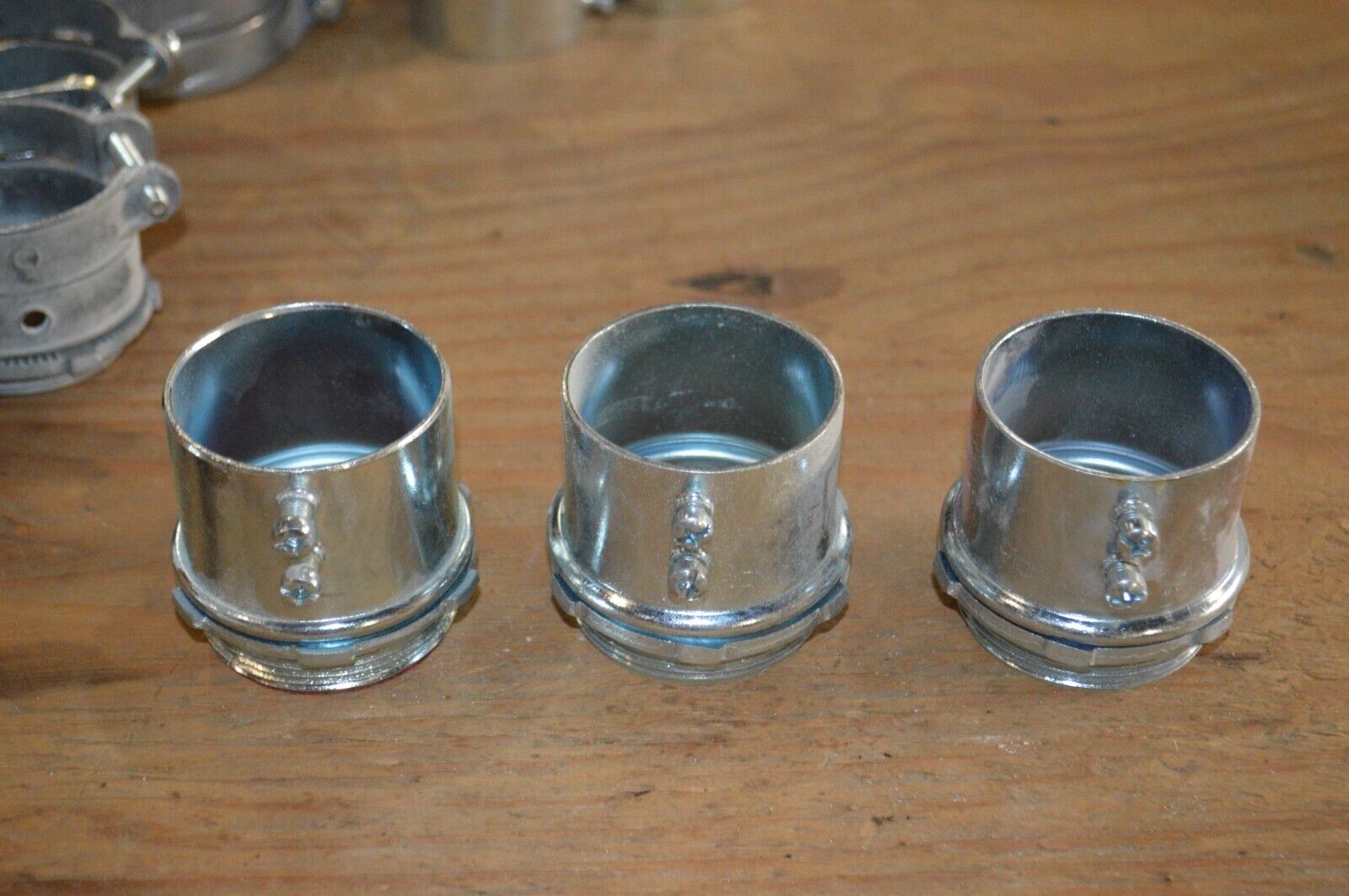 2 INCH STRAIGHT CONDUIT CONNECTOR (LOT OF 3) - Northside Material Brokers