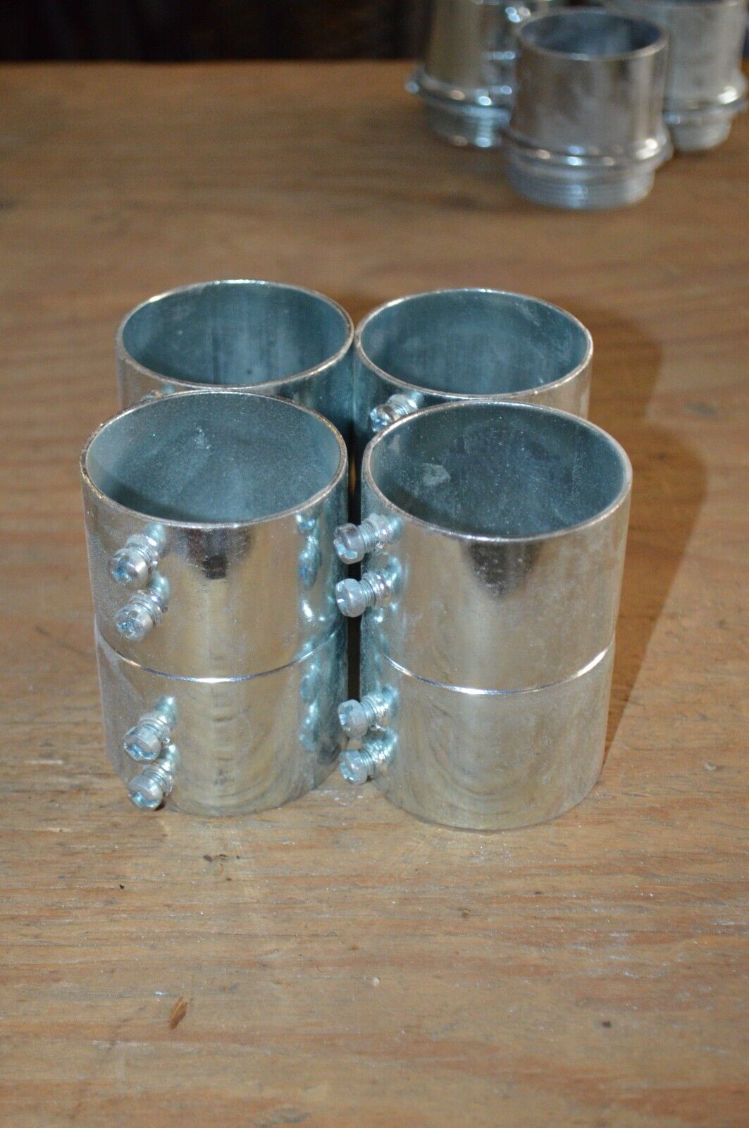 2 INCH STRAIGHT CONDUIT COUPLING (LOT OF 4) - Northside Material Brokers