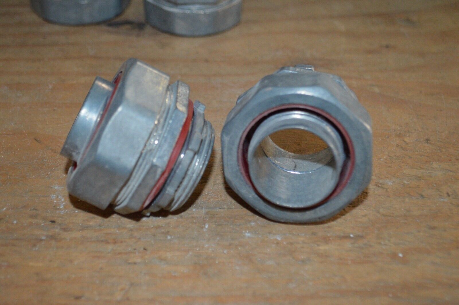 2 PACK, 1-1/2 ALUMINUM LIQUIDTIGHT LIQUID TIGHT CONDUIT COUPLING - Northside Material Brokers