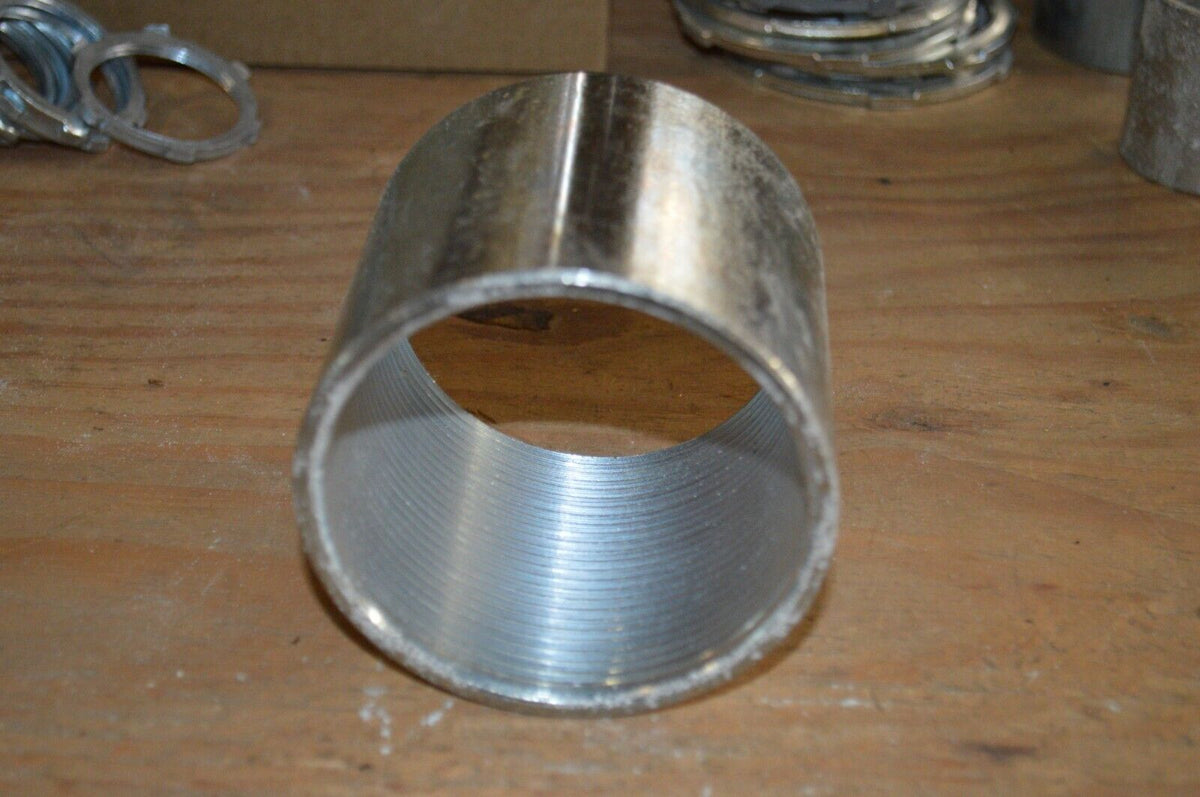 2 PACK, 2-1/2 THREADED RIGID CONDUIT COUPLING - Northside Material Brokers