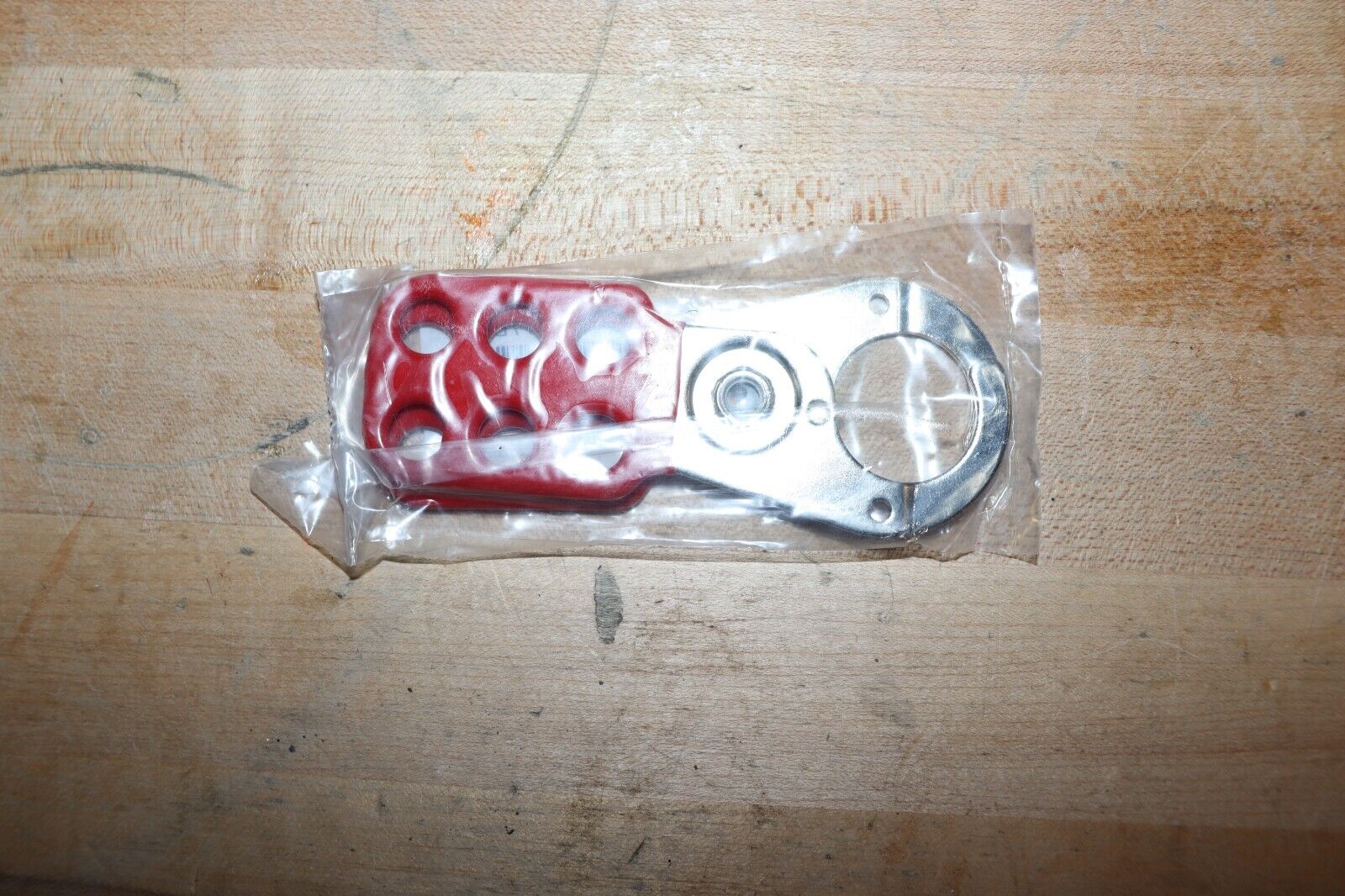 2-pack - Condor 1U177B Snap-On Lockout Hasp Steel 4-1/2" Long, NEW - Northside Material Brokers