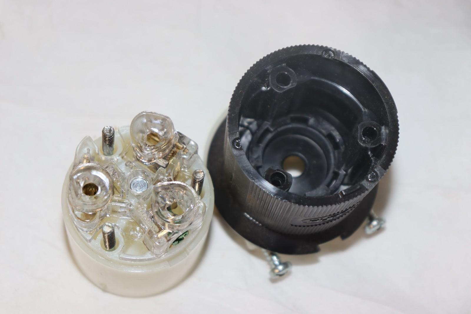 2 Pack - Hubbell Twist-Lock Plug HBL2623, 30A, 250V, 2 Pole, 3 Wire - Northside Material Brokers