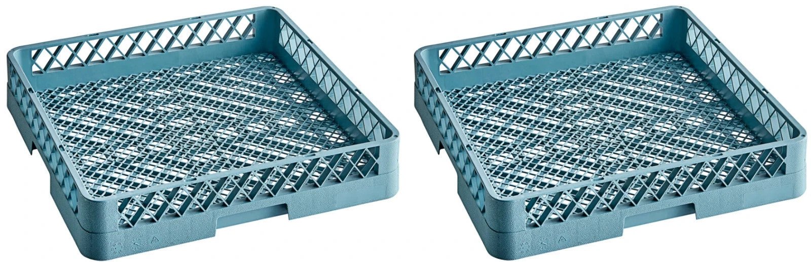 2 PACK - Noble Full Size Restaurant Dishwasher All Purpose Flatware Rack - Northside Material Brokers