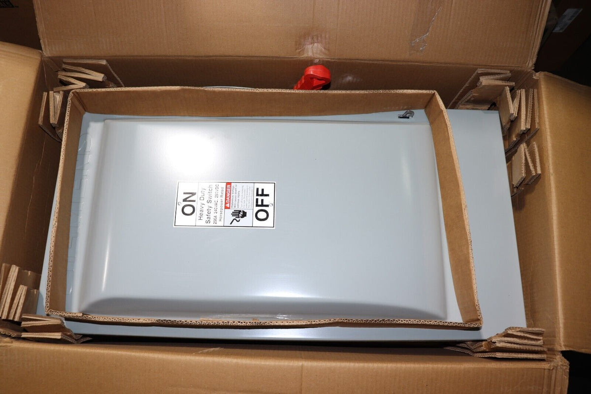 200 Amp 2 Pole 240 Volt Siemens HF224N Fusible Safety Switch Heavy Duty Nema 1 - Northside Material Brokers