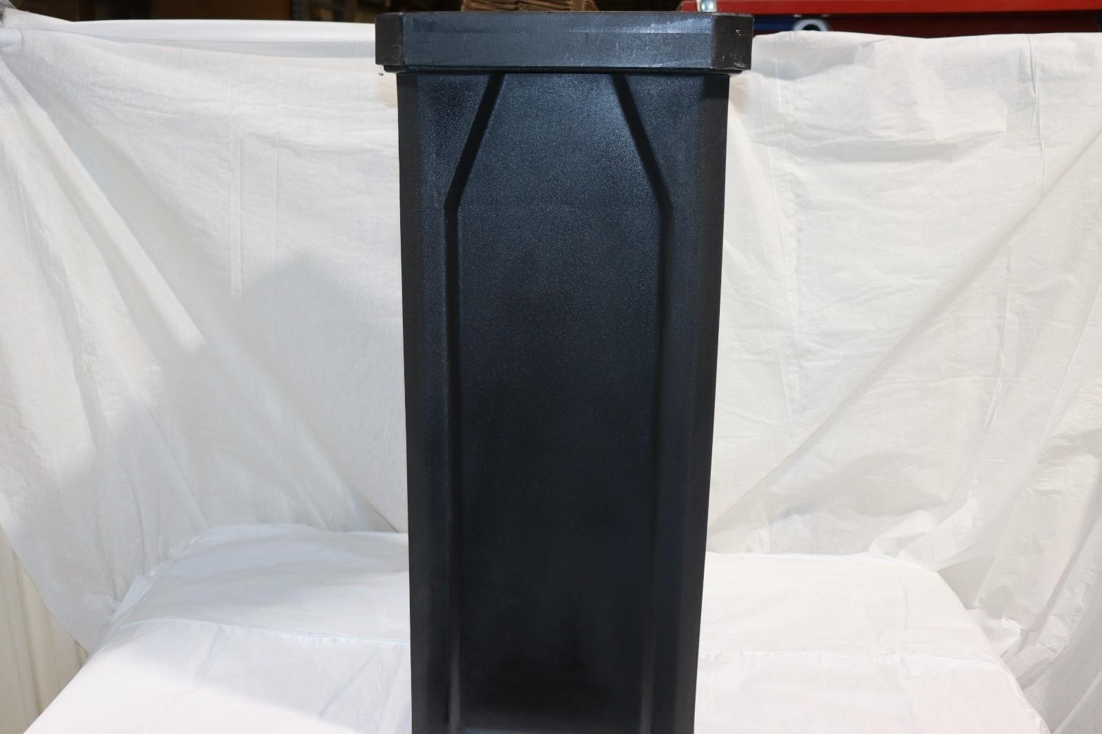 22 GALLON RESIDENTIAL / COMMERCIAL TRASH CAN BLACK - Northside Material Brokers