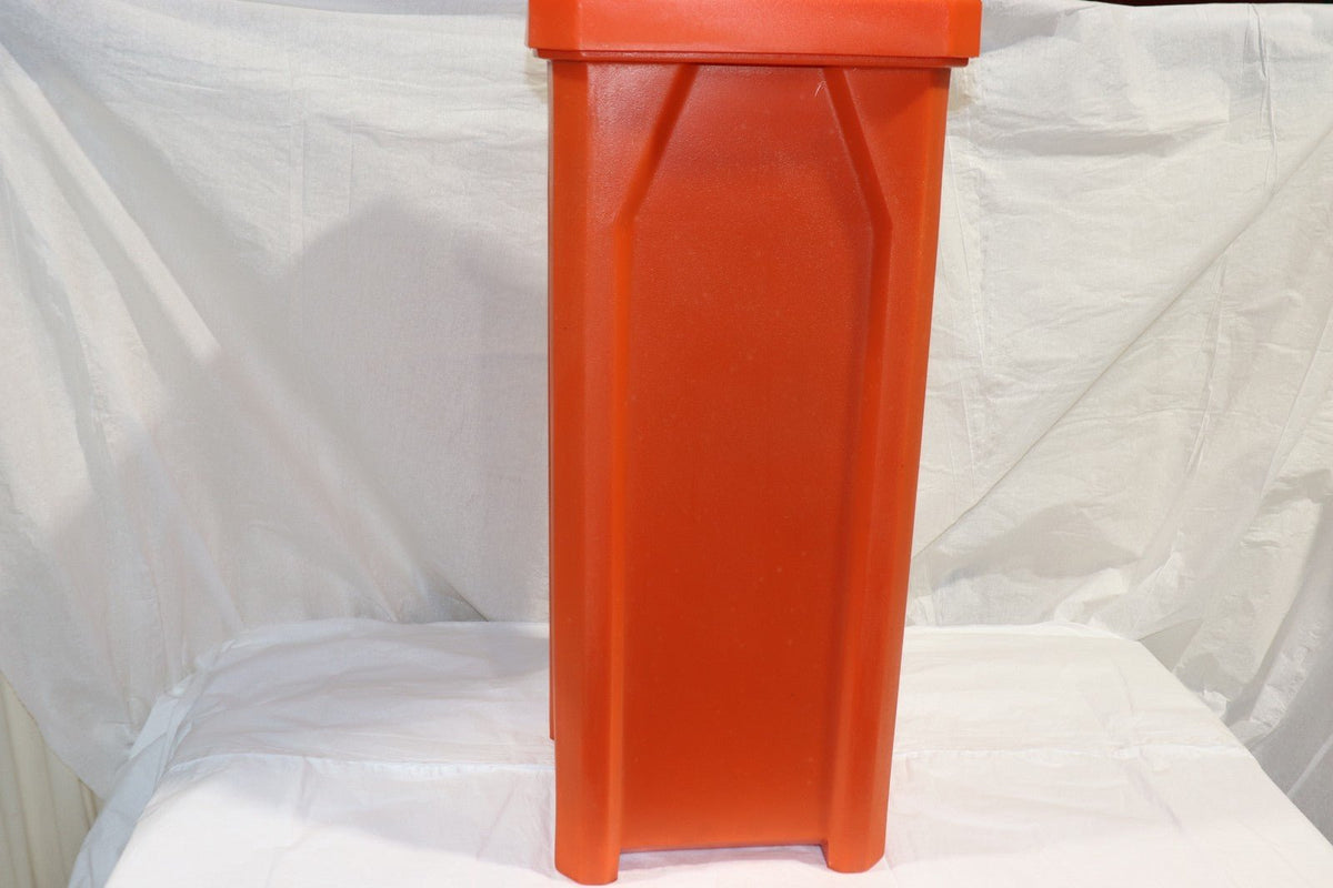 22 GALLON TRASH CAN ORANGE - Northside Material Brokers