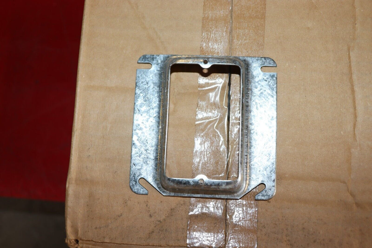 25 PACK - EMERSON 8468A 4-IN SQUARE SWITCH RING, NEW - Northside Material Brokers