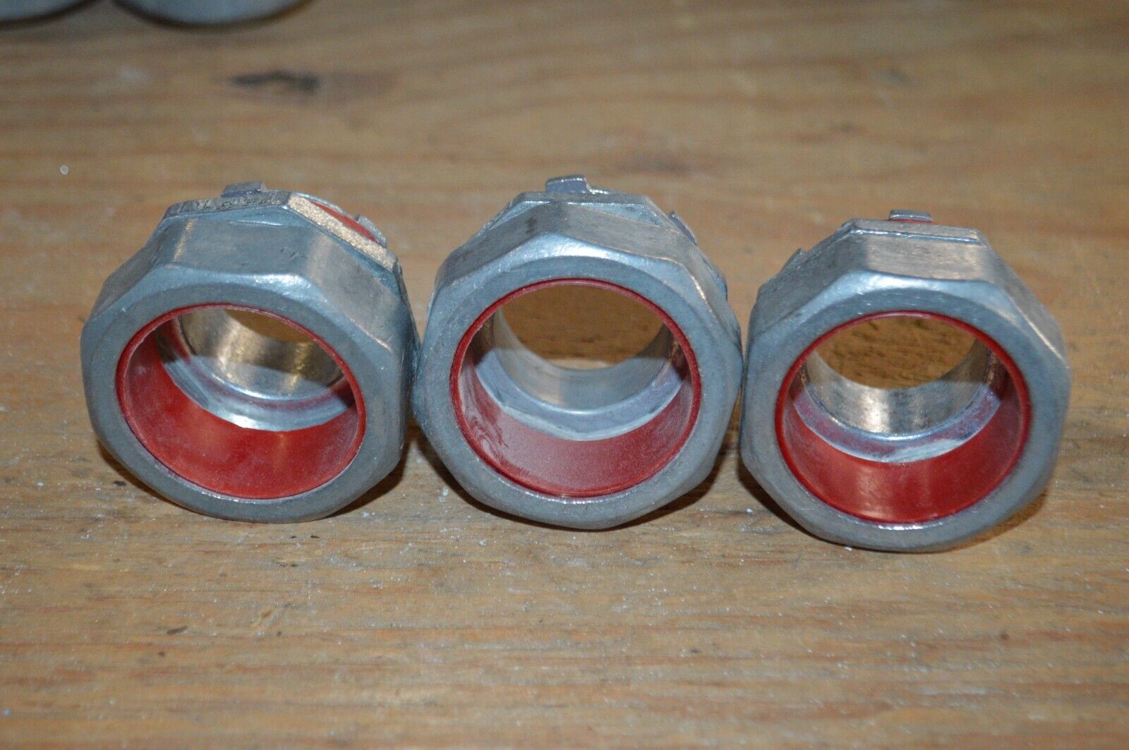 3 PACK, 1-1/2 ALUMINUM WATER TIGHT CONDUIT COUPLING - Northside Material Brokers