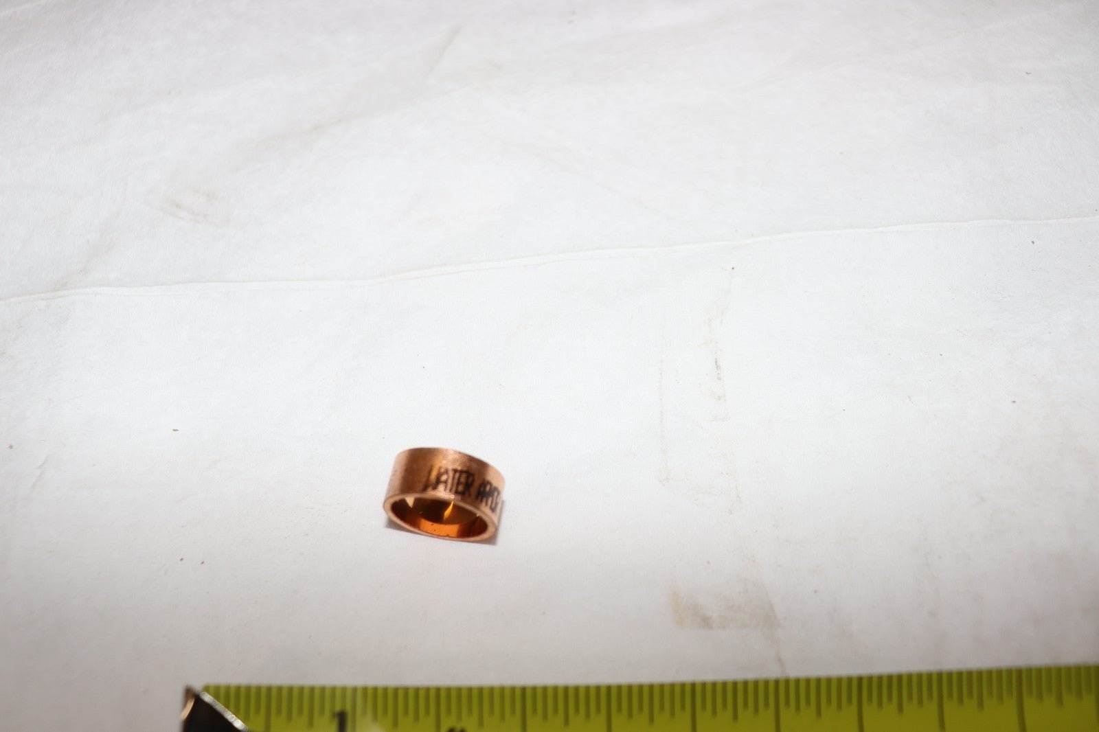 3/4 PEX COPPER CLAMP RING WATER AMR, BAG OF 15 - Northside Material Brokers