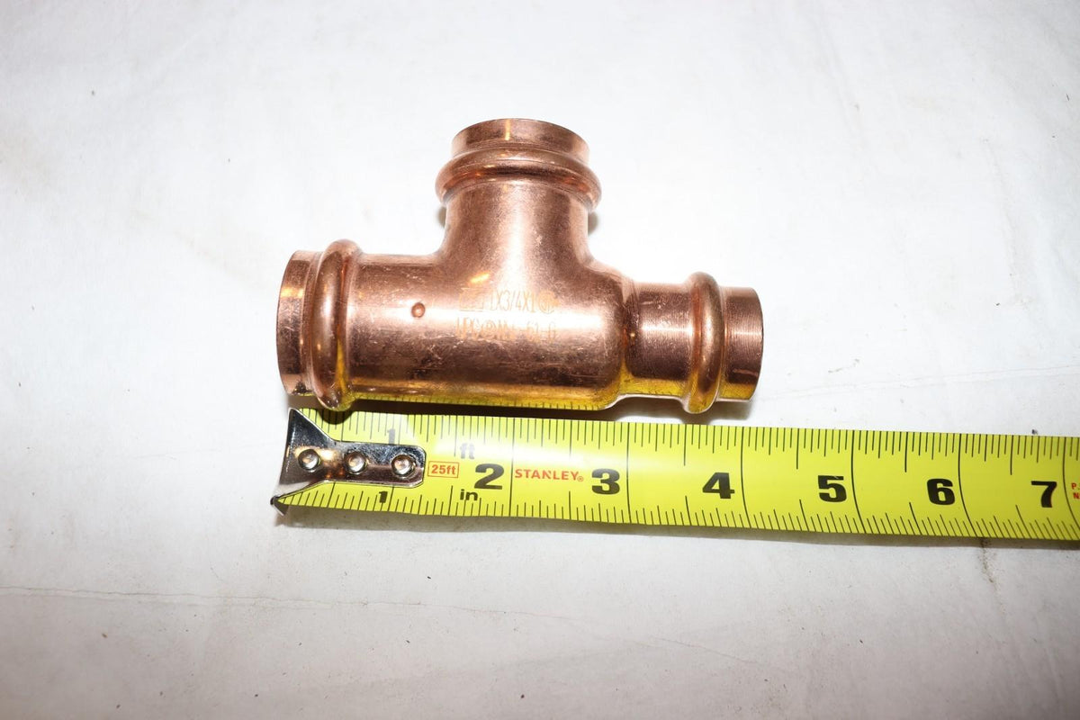 3/4 x 1 x 1 COPPER PRESS FITTING NSF-61-C - Northside Material Brokers