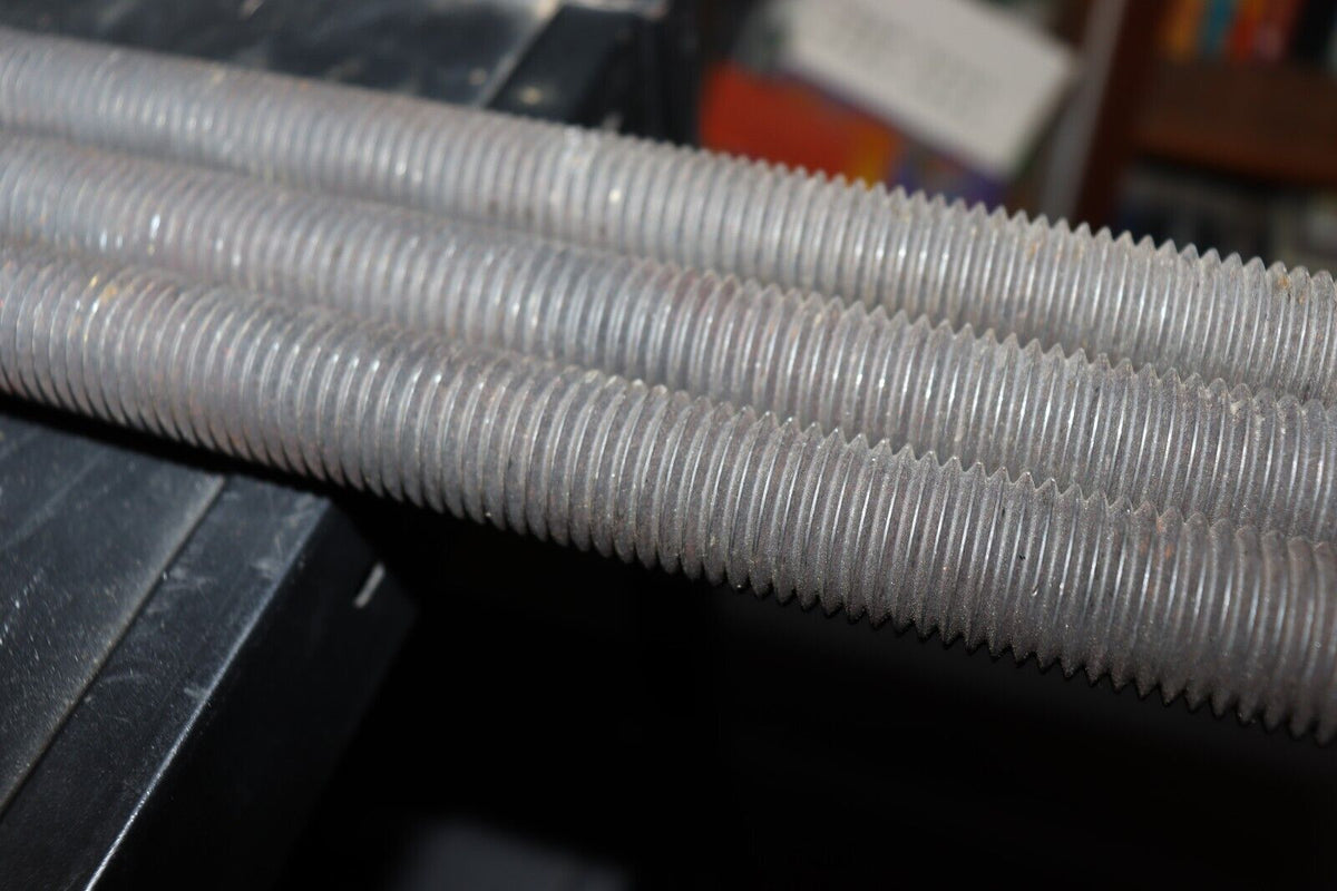 36 inch x 7/8" - B7 High Strength Hardened Threaded Rod All Thread Plain - Northside Material Brokers