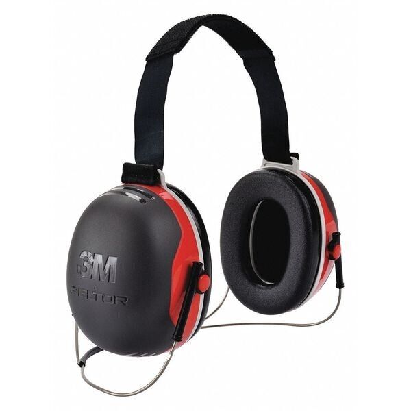 3M Behind-the-Neck Ear Muffs, 28 dB, Peltor X3, Black X3B - Northside Material Brokers