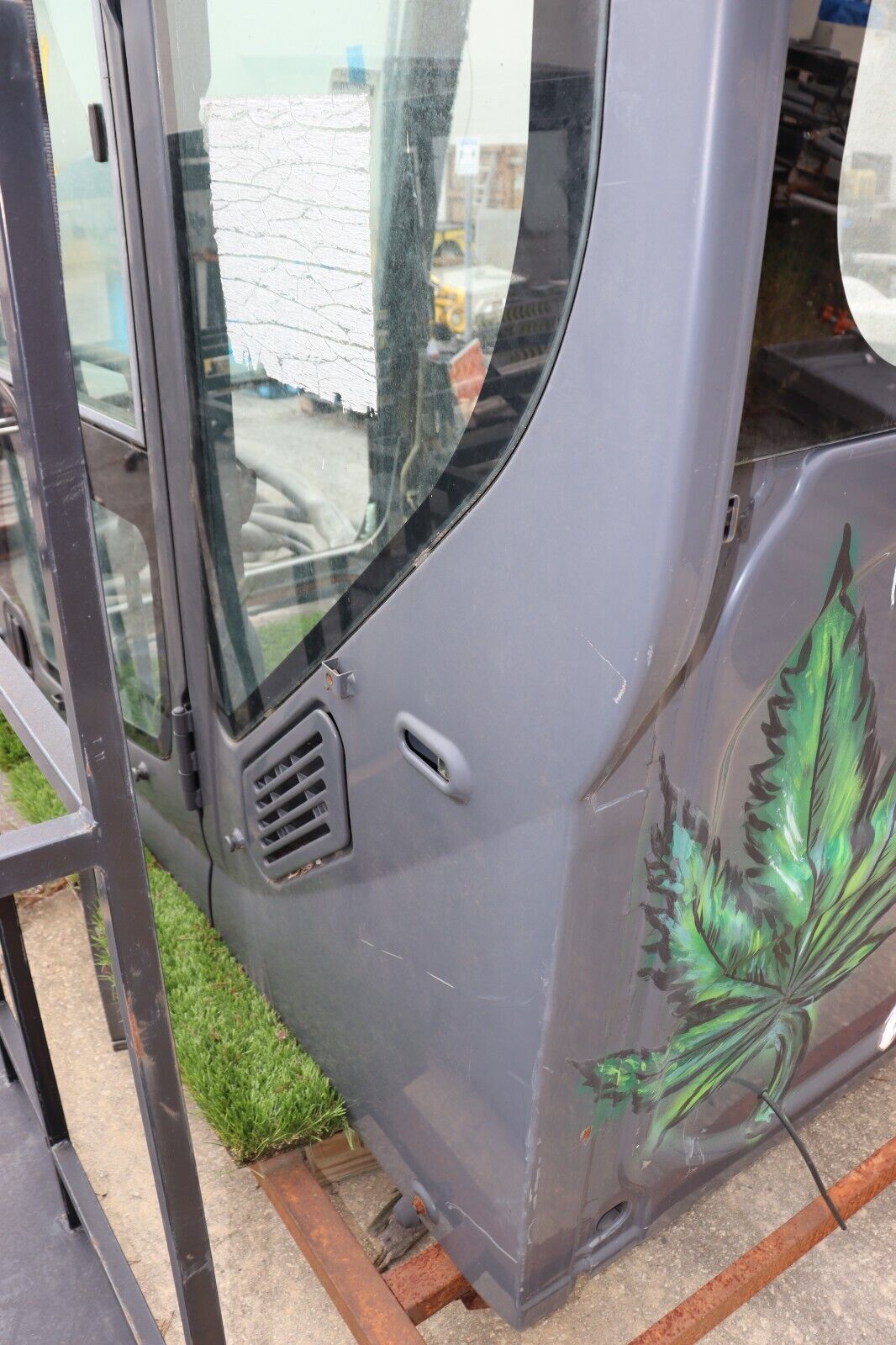 420 Hot Box Tractor Cab, Model Unknown, Make Unknown, Cool Piece, Film Prop - Northside Material Brokers