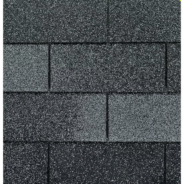 GAF Royal Sovereign Nickel Gray 3-Tab Roofing Shingle, 33.33 Sq. Ft., Algae Resistant