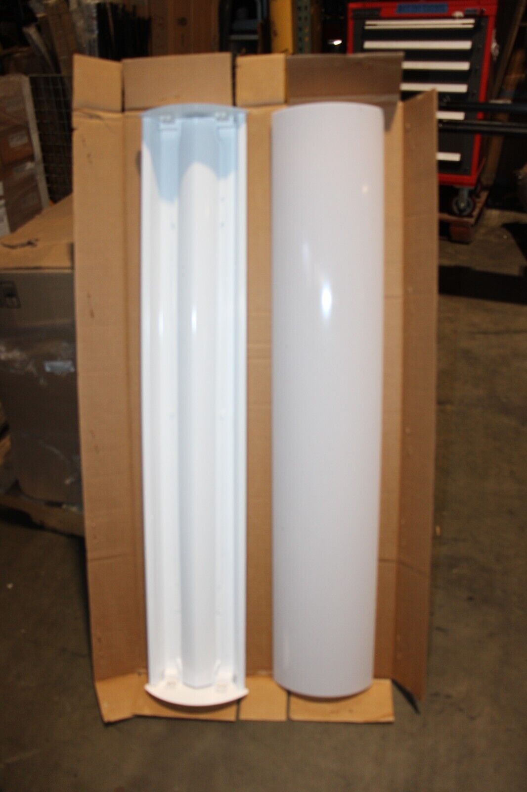 48 INCH PUFF FLUORESCENT CEILING LIGHT - Northside Material Brokers