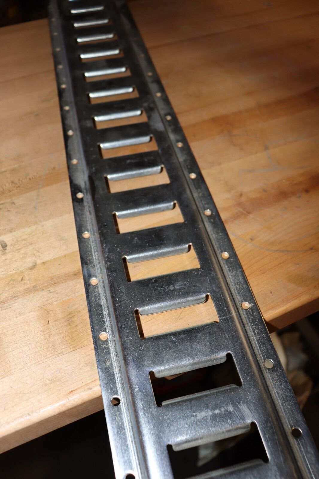 4HXC4 Horizontal E-Track Zinc Plated Finish, Speed Rail - Northside Material Brokers