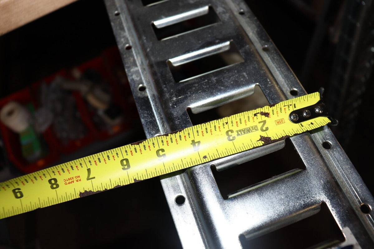 4HXC4 Horizontal E-Track Zinc Plated Finish, Speed Rail - Northside Material Brokers