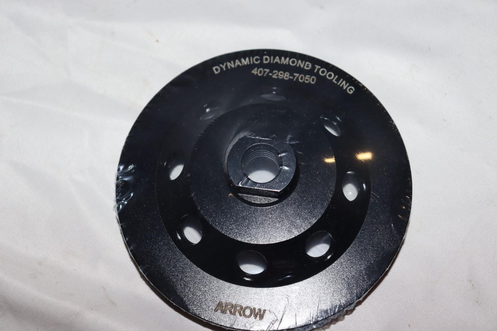 5 Inch CW5AR30 30/40 High Performance Diamond Grinding Wheel for Concrete, Arrow - Northside Material Brokers