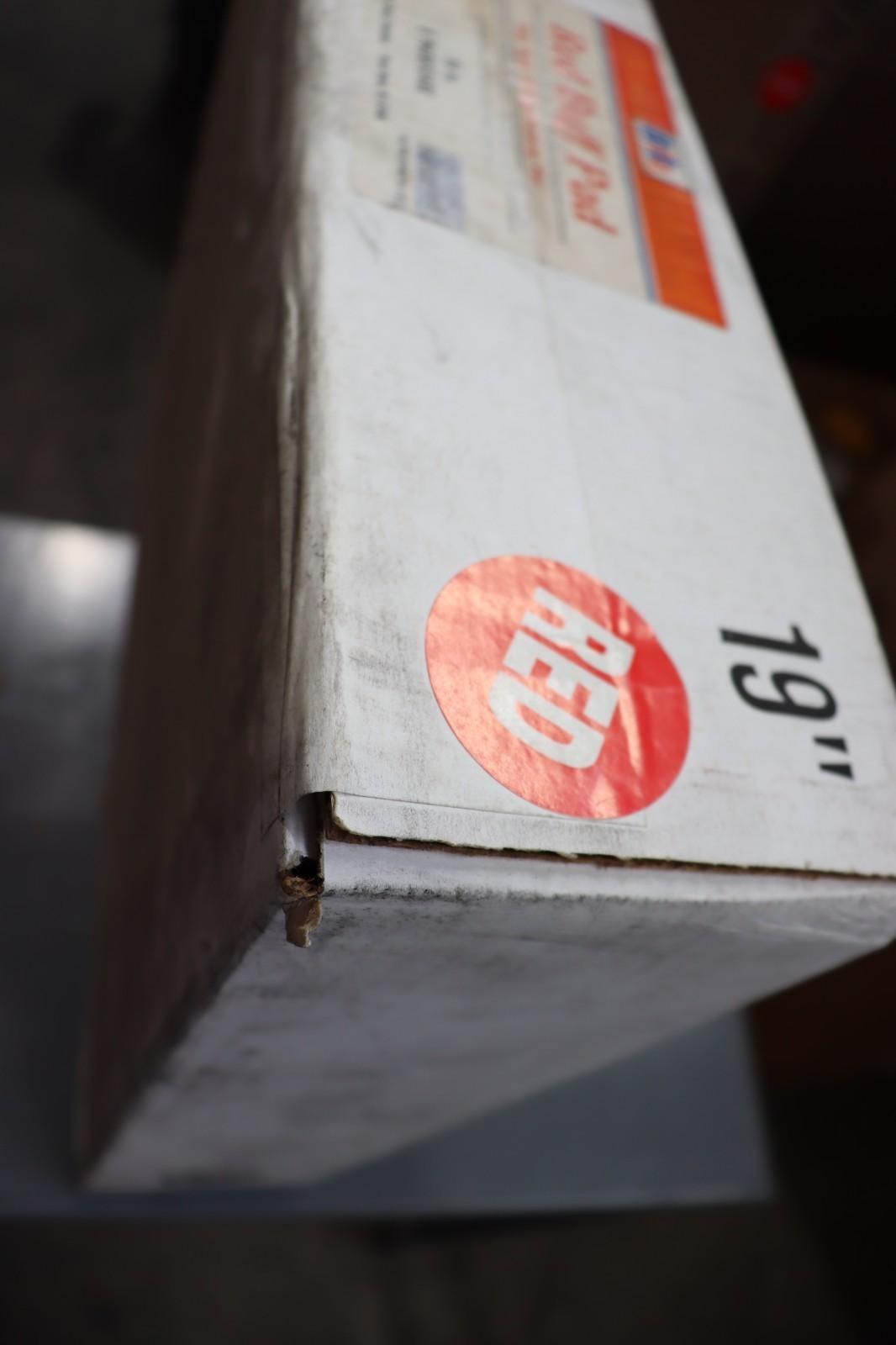 5 Pack - Brillo Red Buff 19 Inch Floor Maintenance Pads, V341912, NOS - Northside Material Brokers