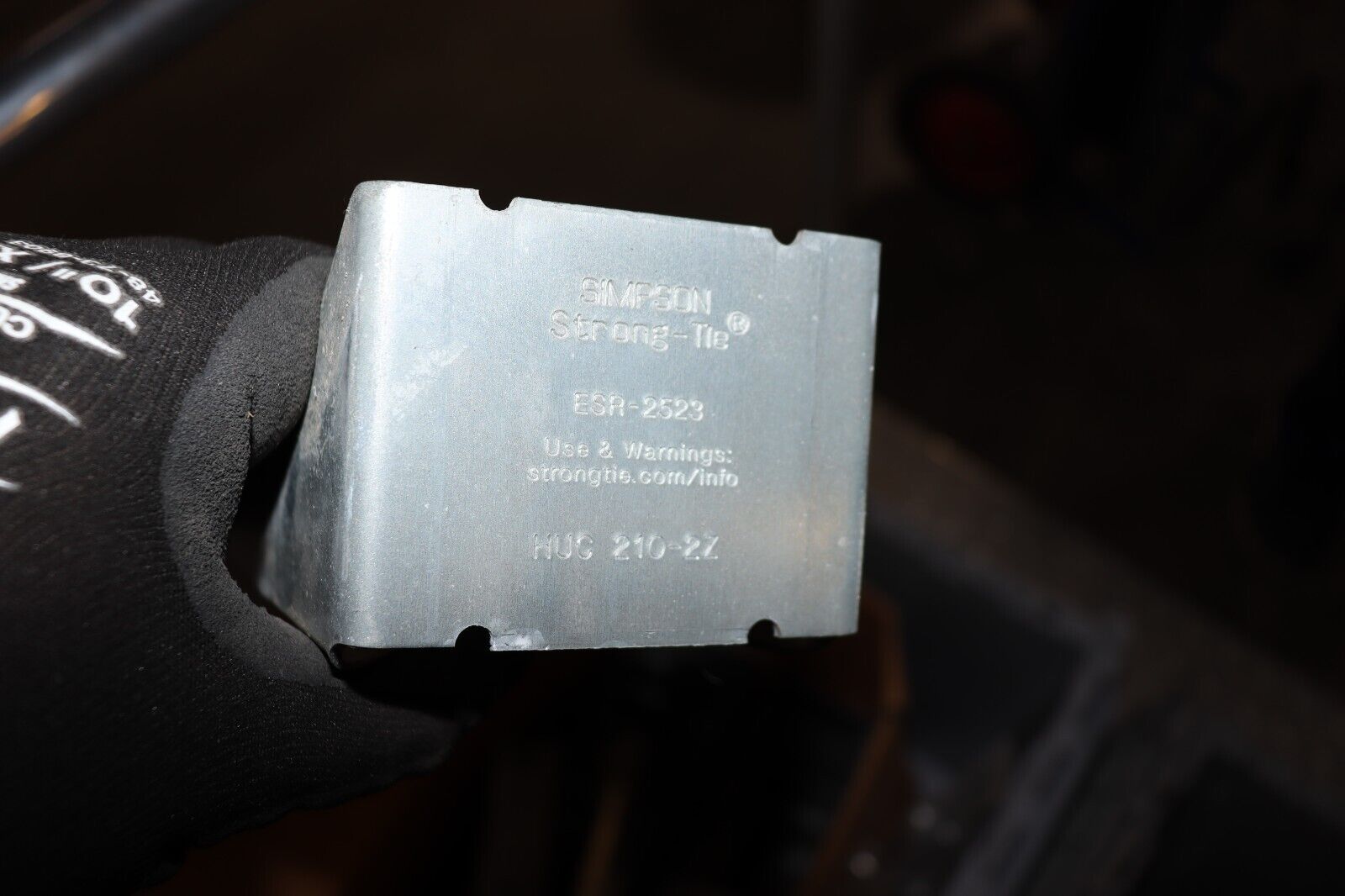 5 Pack - Simpson Strong Tie HUC210-2Z ZMAX Galvanized Double 2" x 10" - Northside Material Brokers