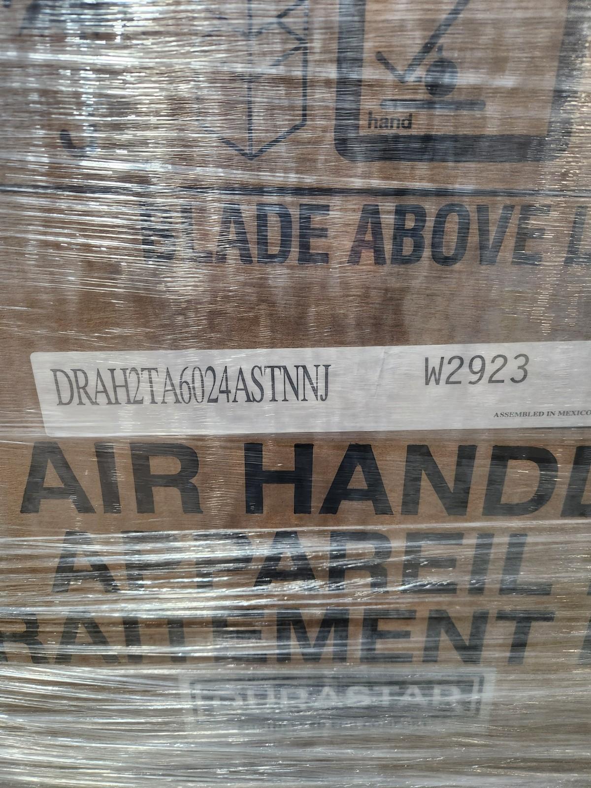 5 Ton Two-Stage Air Handler- 208/240V - 24-1/2 in. DURASTAR DRAH2TA6024ASTNNJ - Northside Material Brokers