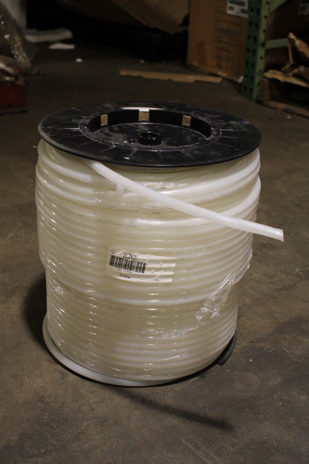 500 FT, Value-Tube, LLDPE, Beige, 1/2 in Outside Dia, 3/8 in Inside Dia - Northside Material Brokers