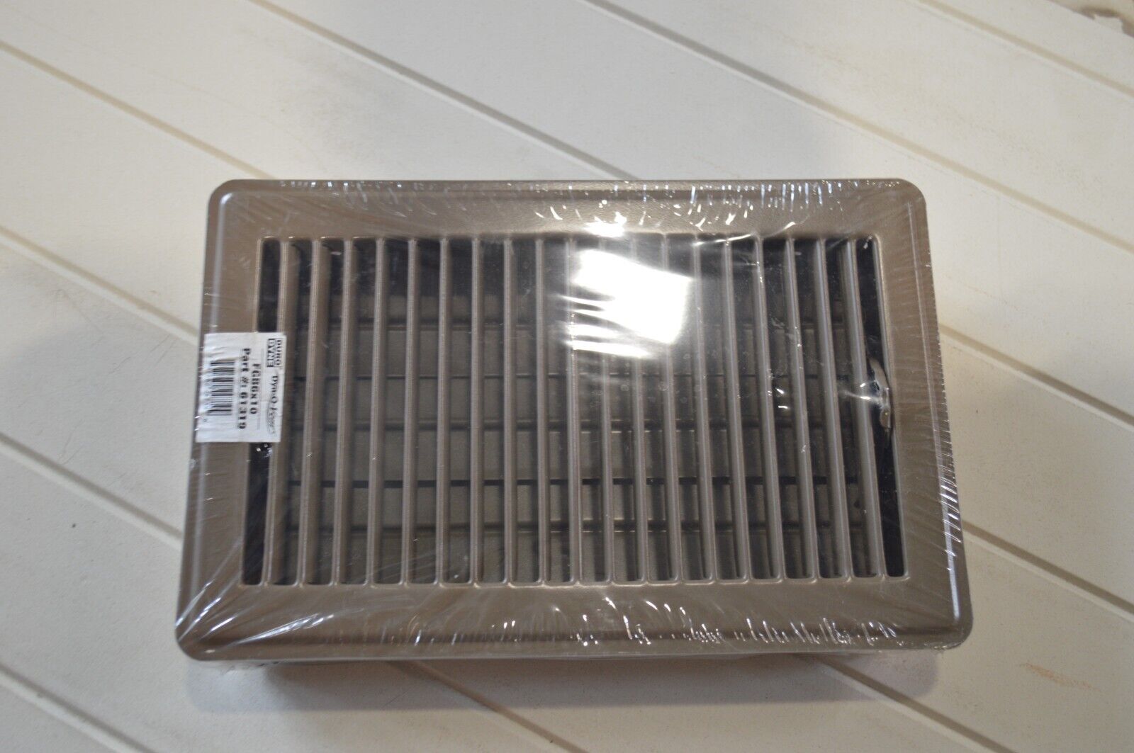 6 X 10 (BOX OF 20) ADJUSTABLE HVAC REGISTER, DYN-O-VENT (61319) FGB6X10, BROWN - Northside Material Brokers