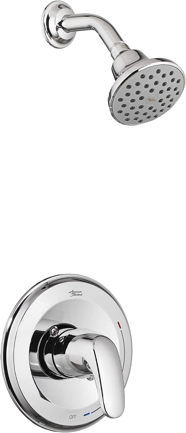 American Standard TU075507.002 Colony Pro Shower Only Trim Kit with Cartridge, Polished Chrome