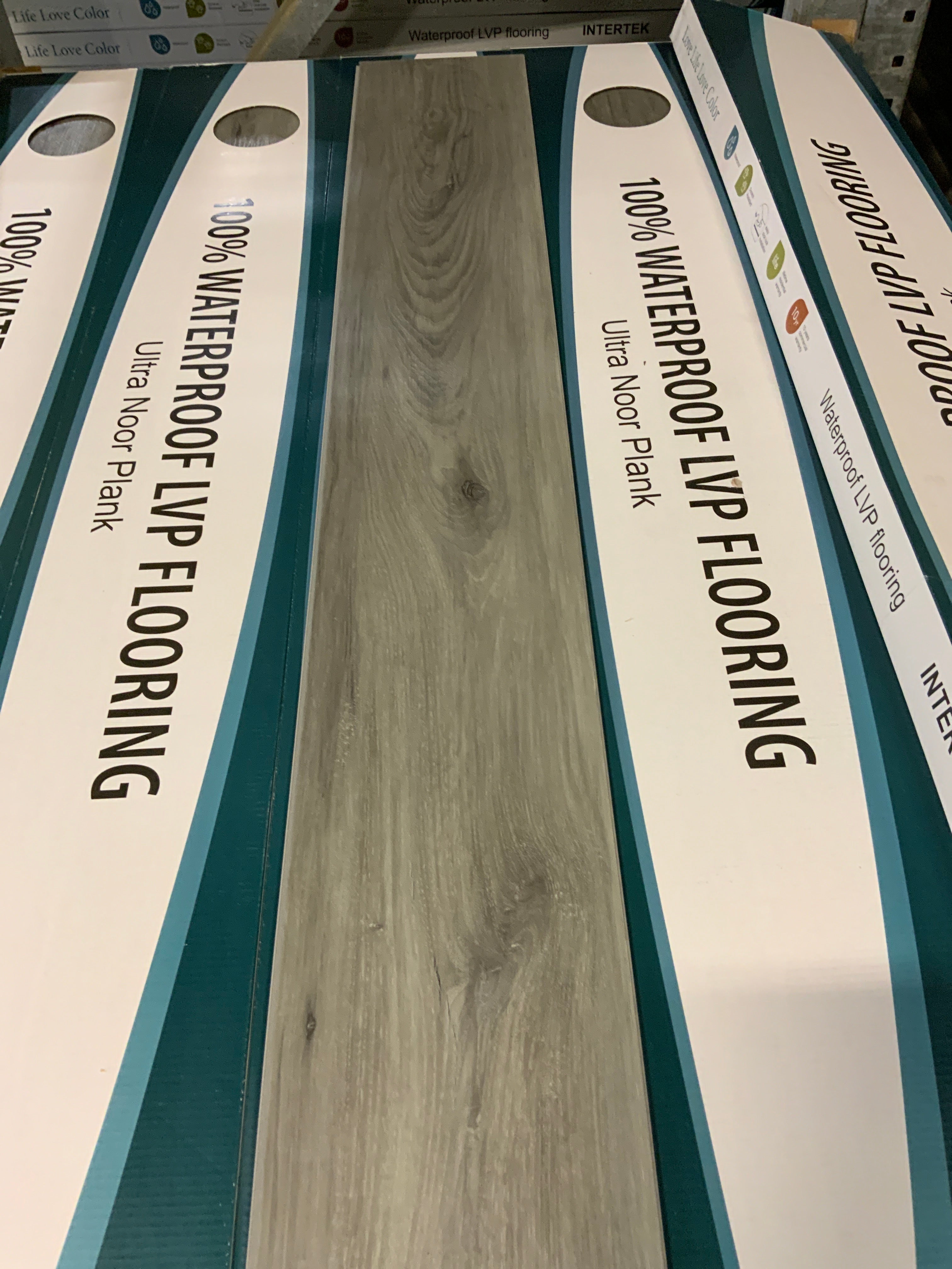 Titanium - SPC Premium LVP Flooring 5.5 mm / 22 mil Wear Layer 19.02 SQ FT / BOX, $1.89 / SQ FT