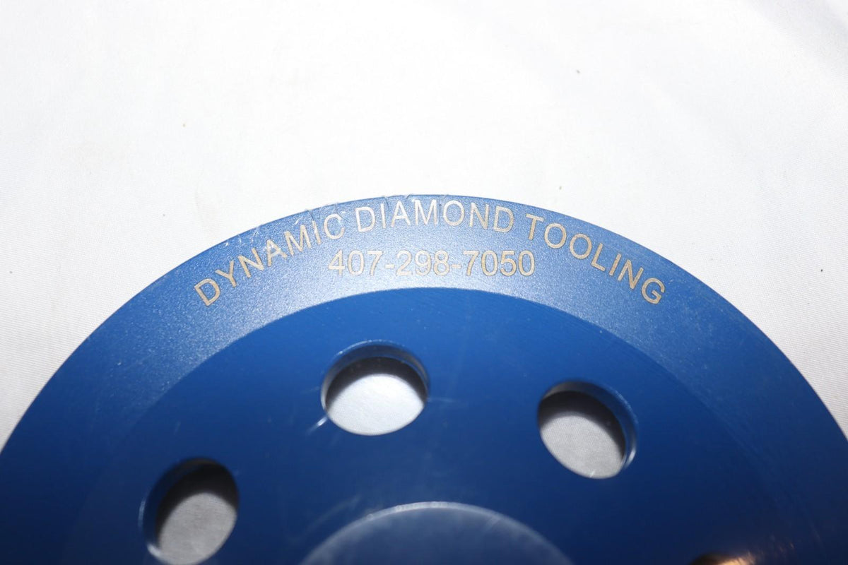 7 Inch PCD Grinding Cup Wheel, 6 Segment, 7" PCD CW, Polycrystalline - Northside Material Brokers