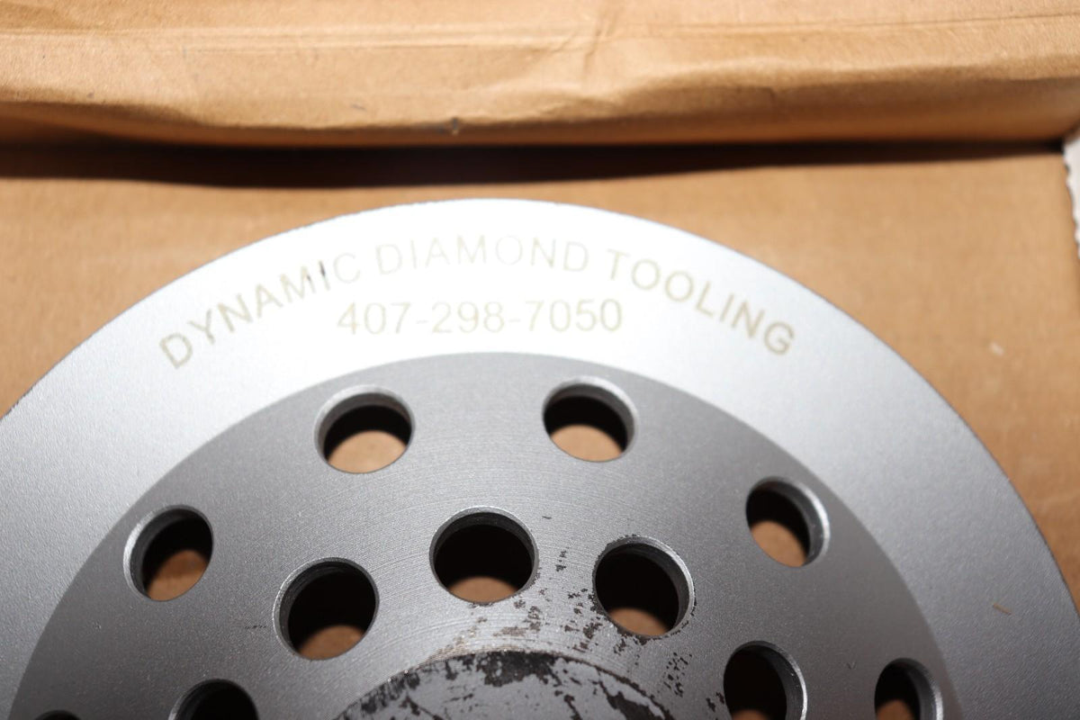 7 Inch Premium Cup Wheel CW7PR24 30/40 Grit, New, 24 Segment, for Dry Grinding - Northside Material Brokers
