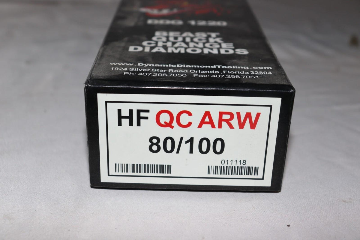 80/100 Hard Bond Dynamic Diamond Tooling Quick Change DDG1220 HF QC ARW, 9 Pack - Northside Material Brokers