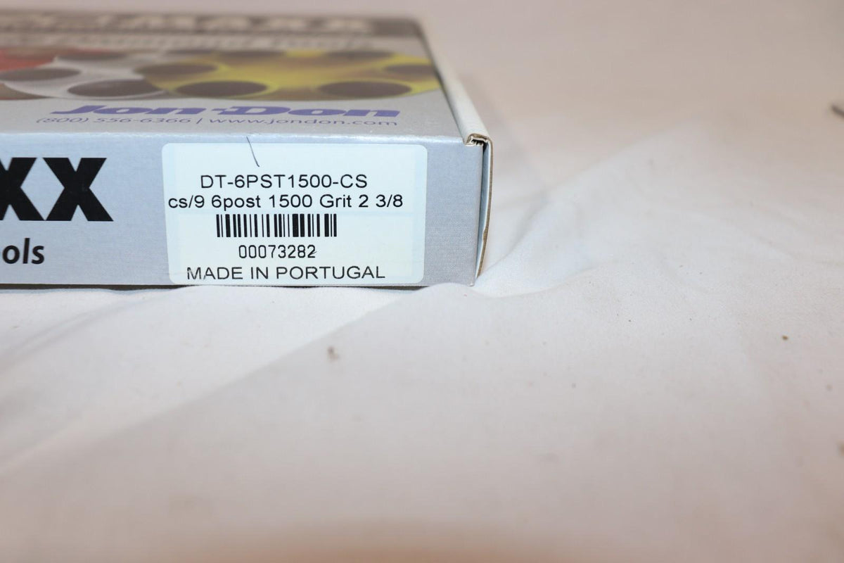 9 Pack - Pro-Max 6 Post Style Diamond DT-6PST1500-CS, 2-3/8", 1500 Grit - Northside Material Brokers