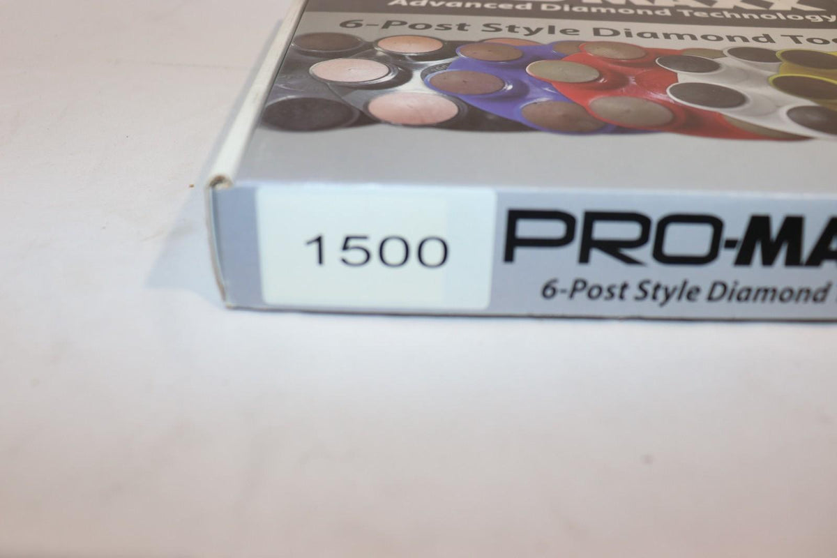 9 Pack - Pro-Max 6 Post Style Diamond DT-6PST1500-CS, 2-3/8", 1500 Grit - Northside Material Brokers