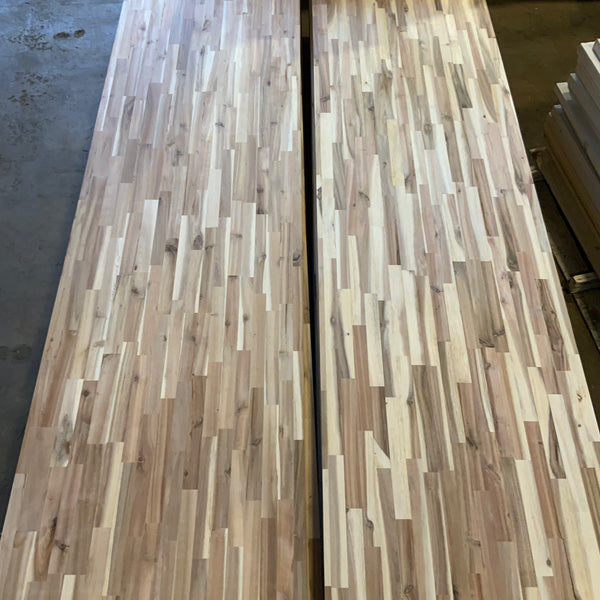 Acacia Butcher Block Countertops, 25 Inch Depth, Acacia Wood, 1 1/2 in
