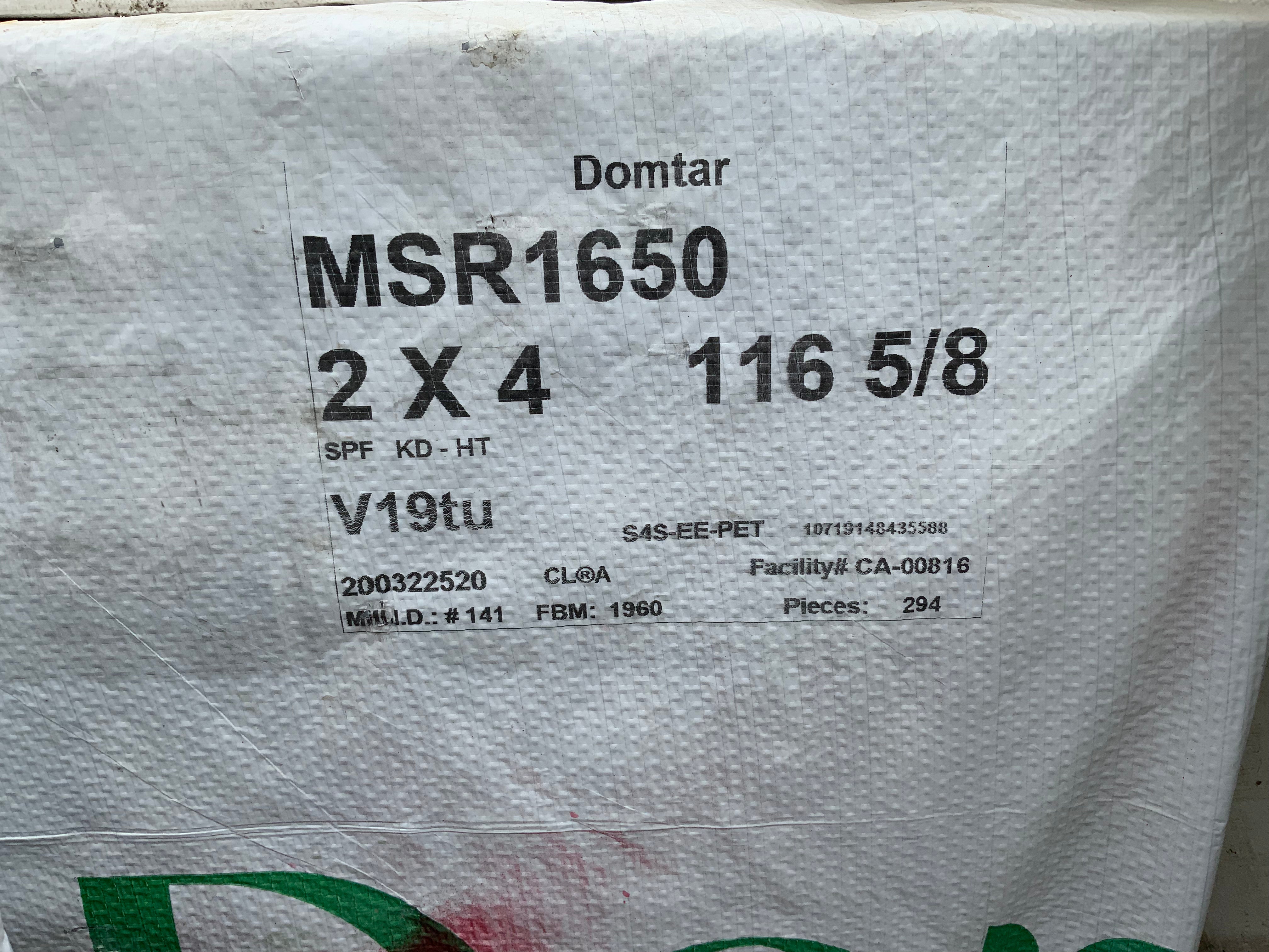 2x4x116 9ft studs