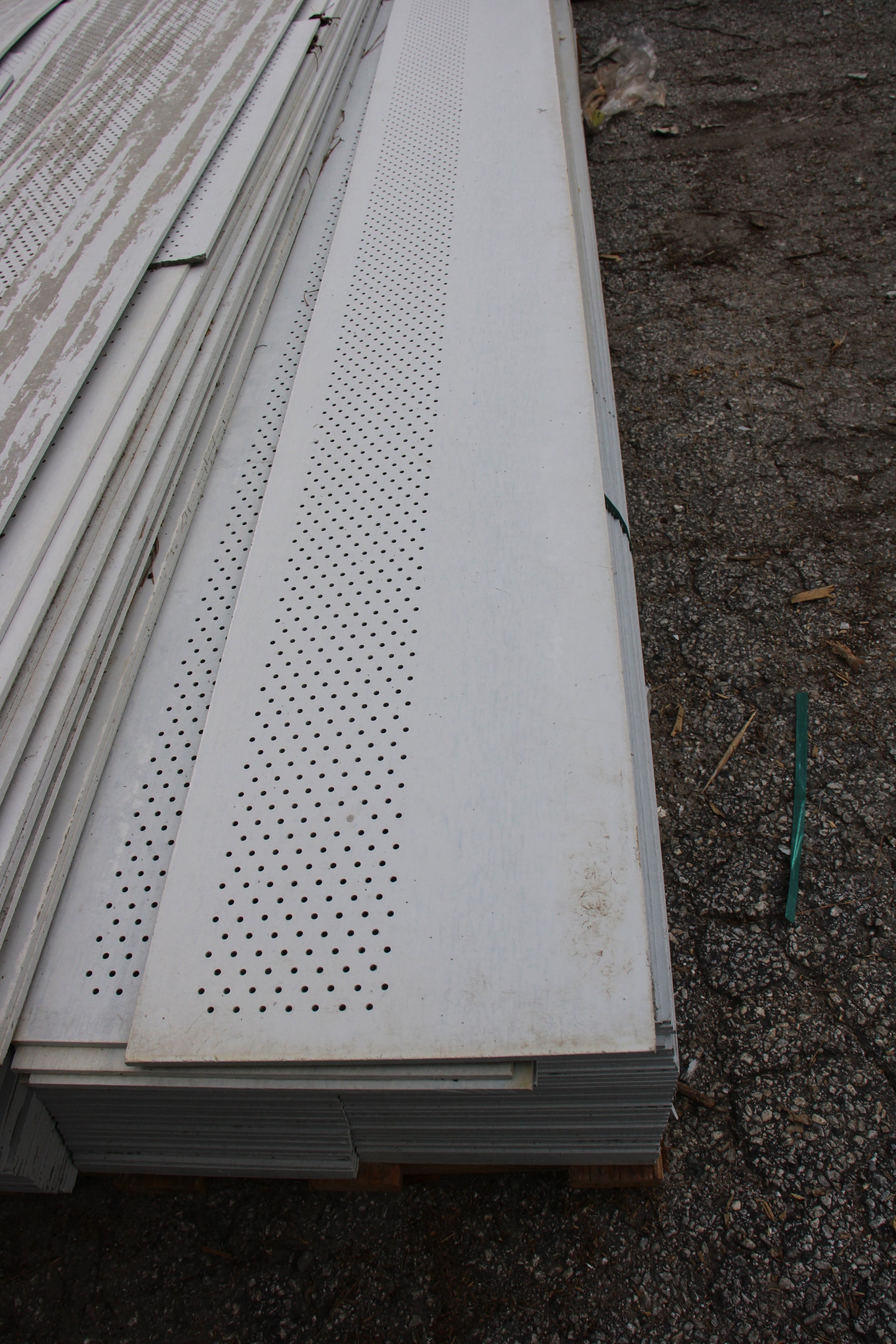 12" x 5/16 x 10ft Fiber Cement Vented Soffit