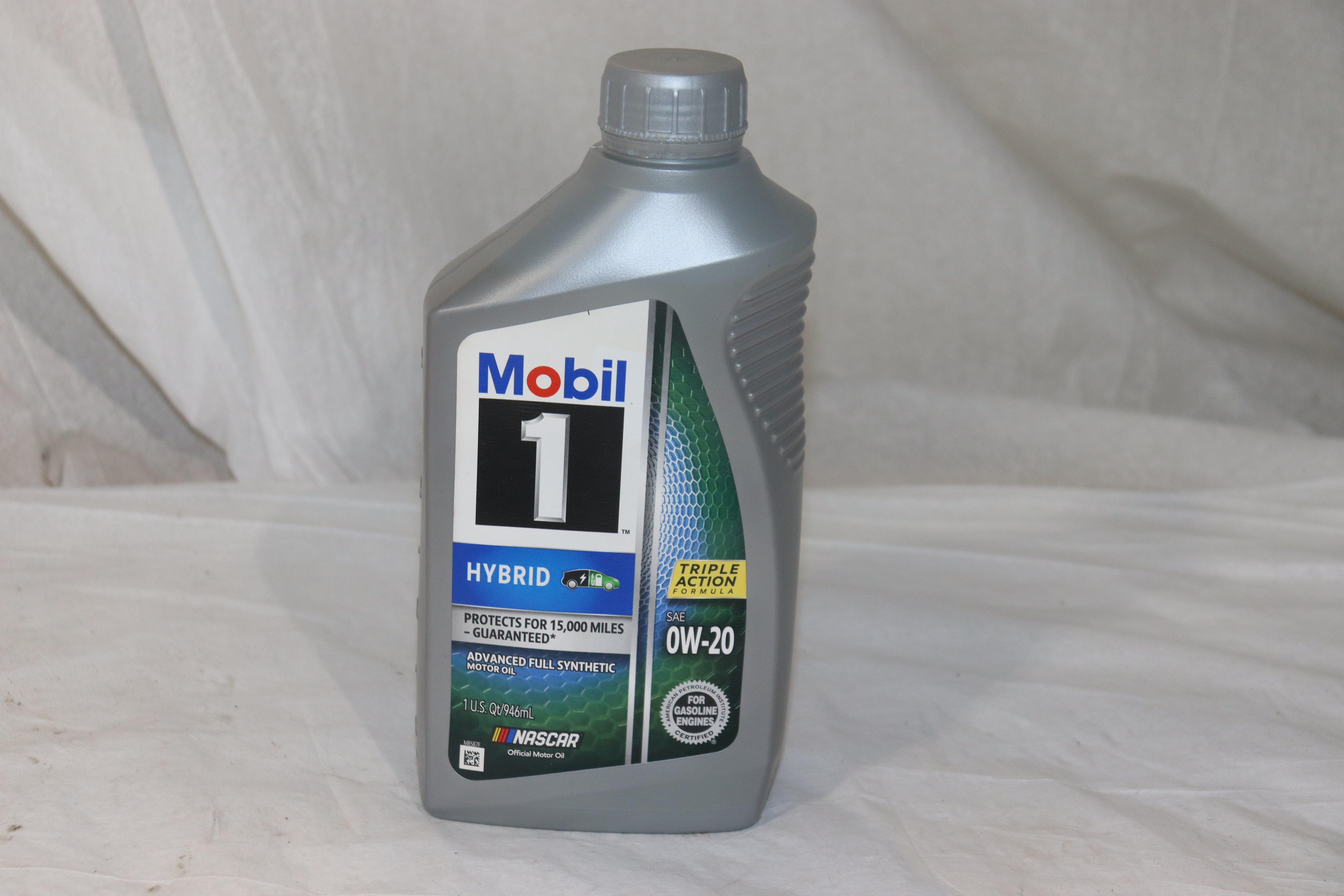 Mobil 1 0W-20, Advanced Hybrid Full Synthetic Engine Oil, 1 Qt.