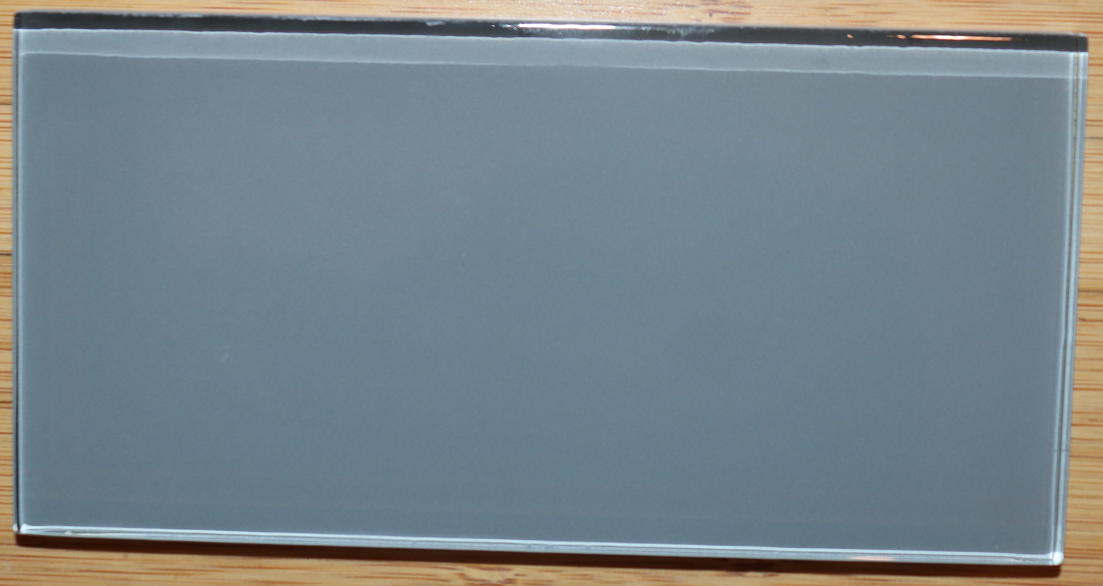 3" x 6" Glass Subway Tile, Grey, Coves of Brighton Bay, 10 sq. ft. / Box