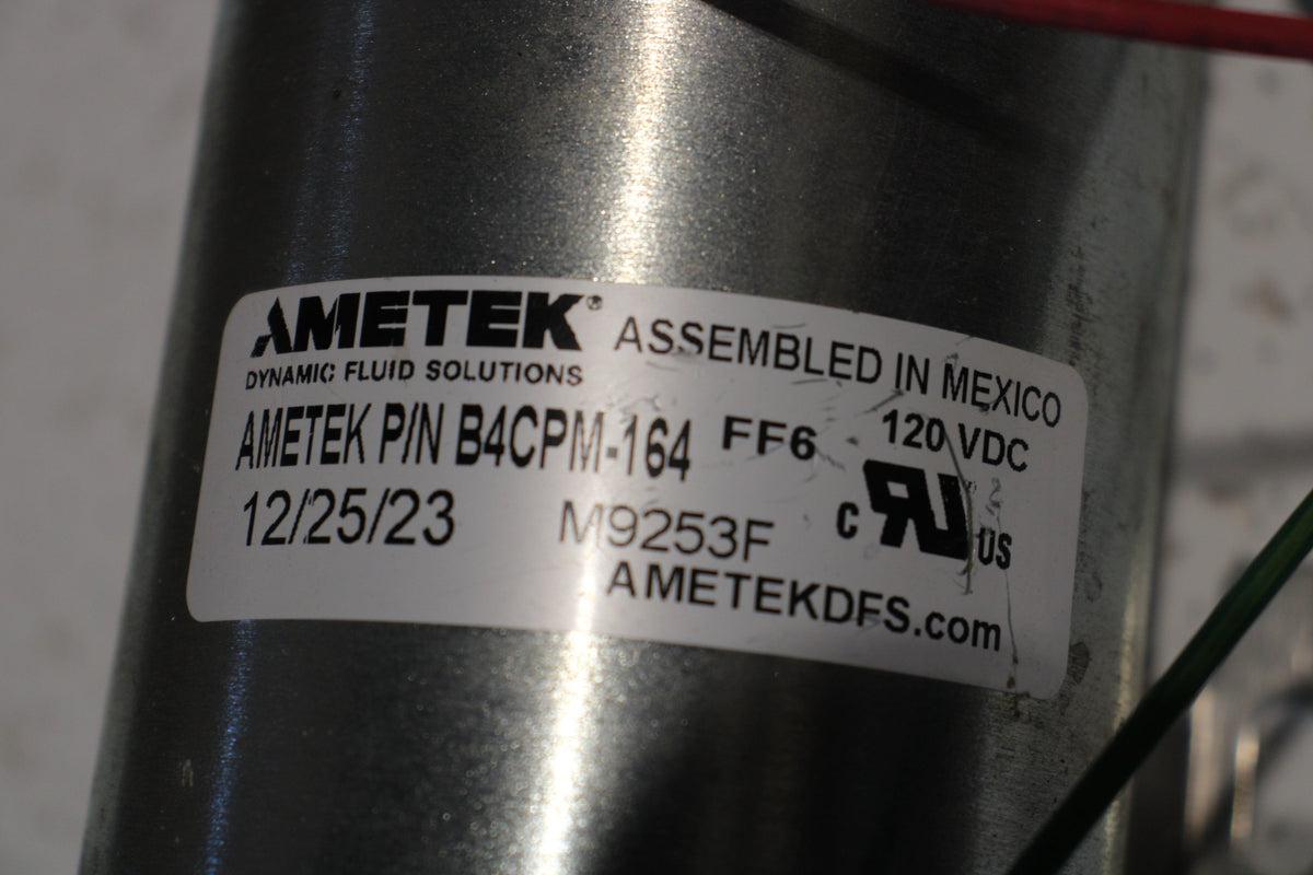Ametek B4CPM-164 Carpet Extractor Pump. Ametek M9253F