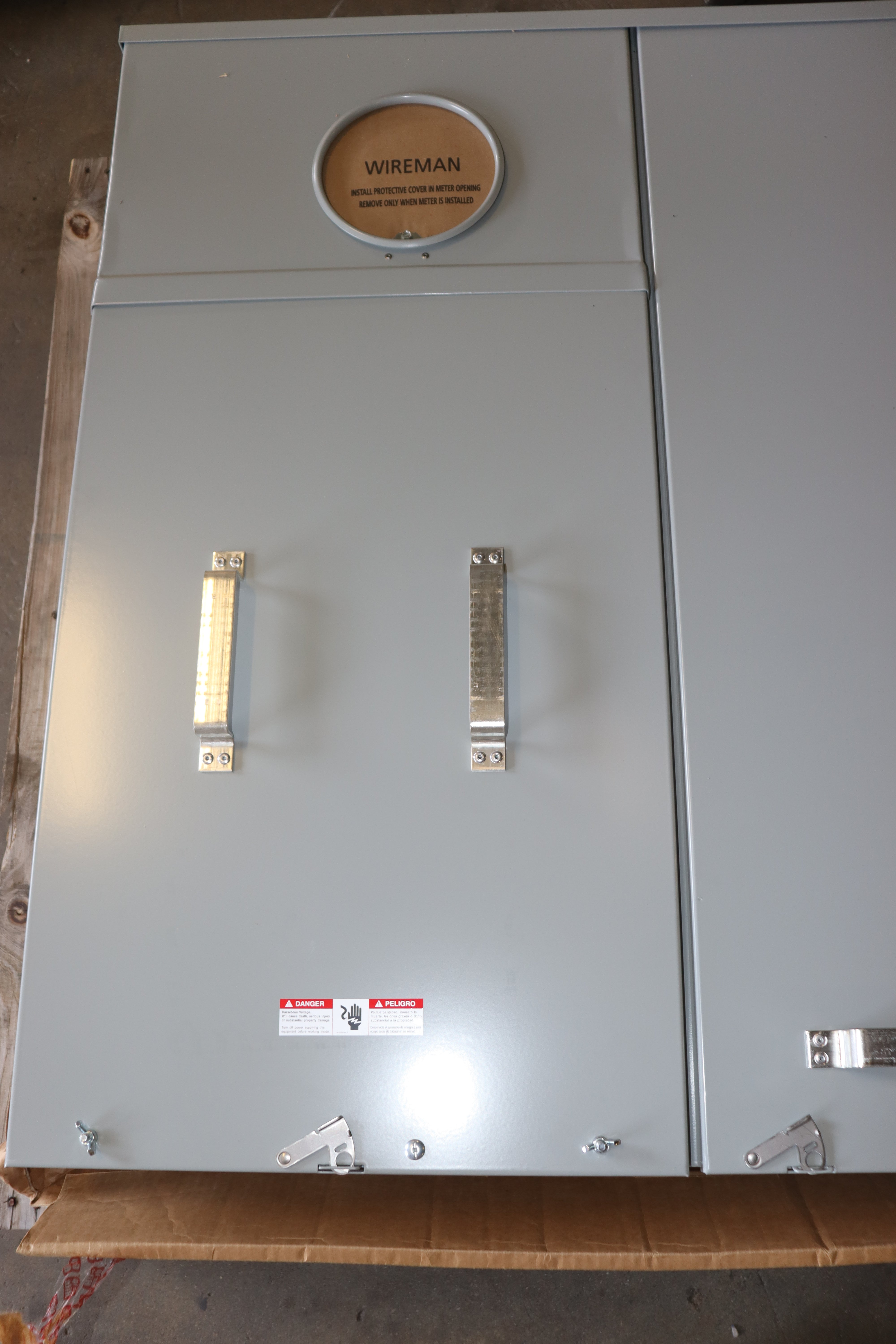 SIEMENS 400 AMP Meter & Electrical Panel MK2448B1400SCS