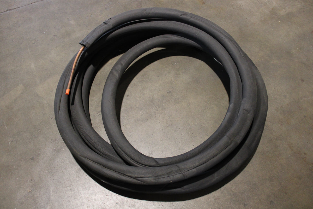 1/2 OD x 50 FOOT INSULATED HVAC REFRIGERATION SUCTION LINE