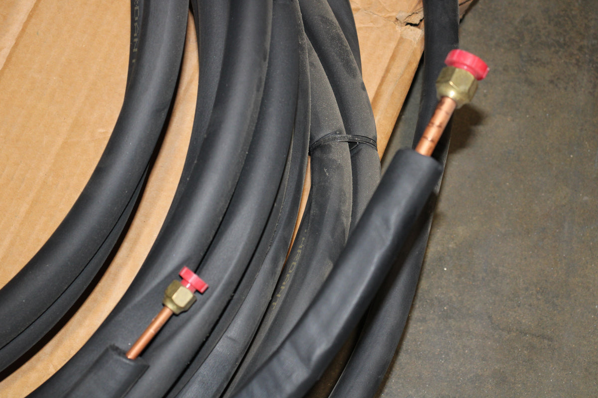 Mitsubishi Electric 1/2 x 3/8 x1/2 50 Foot Mini Split Line Set MLS143812T-50