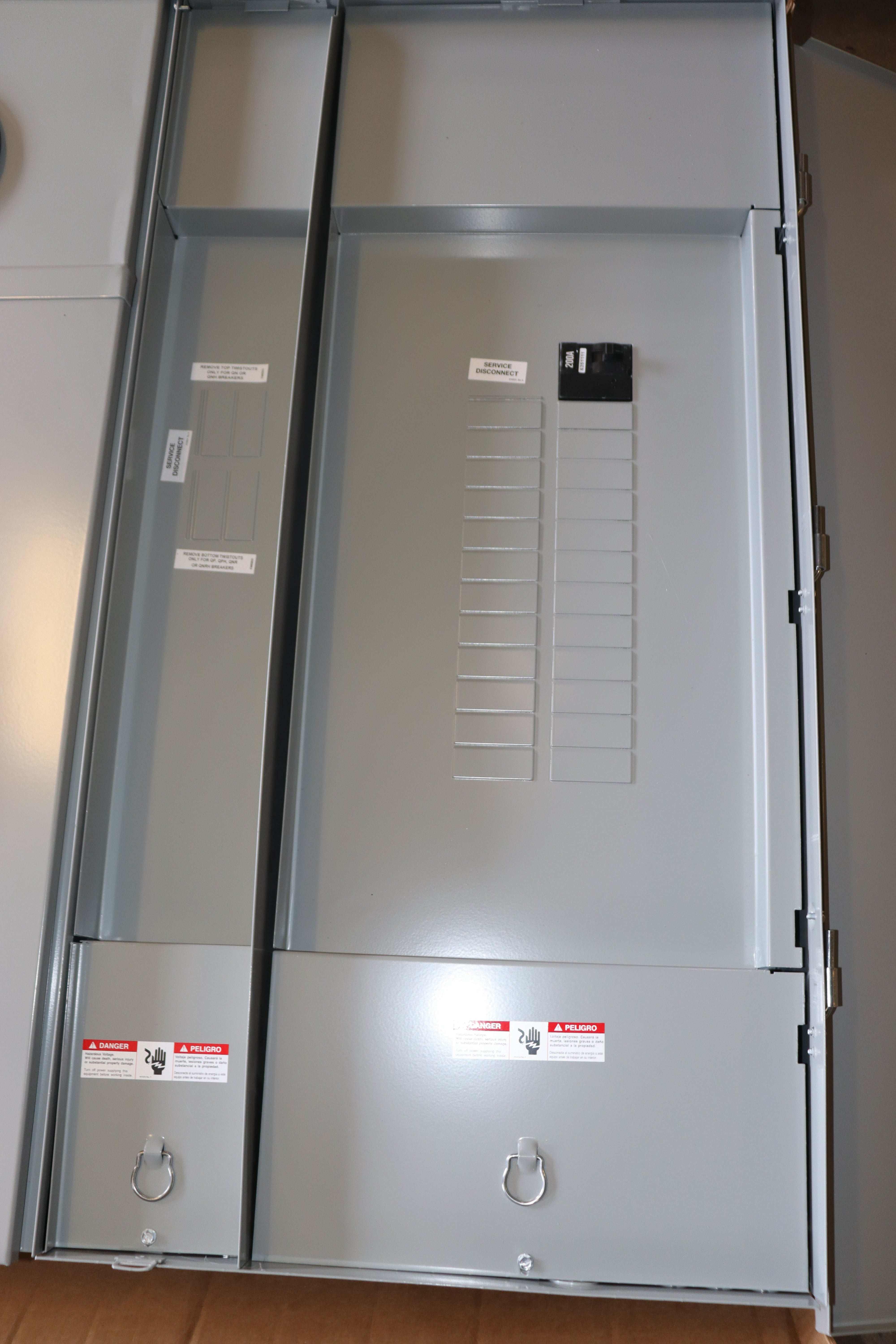 SIEMENS 400 AMP Meter & Electrical Panel MK2448B1400SCS
