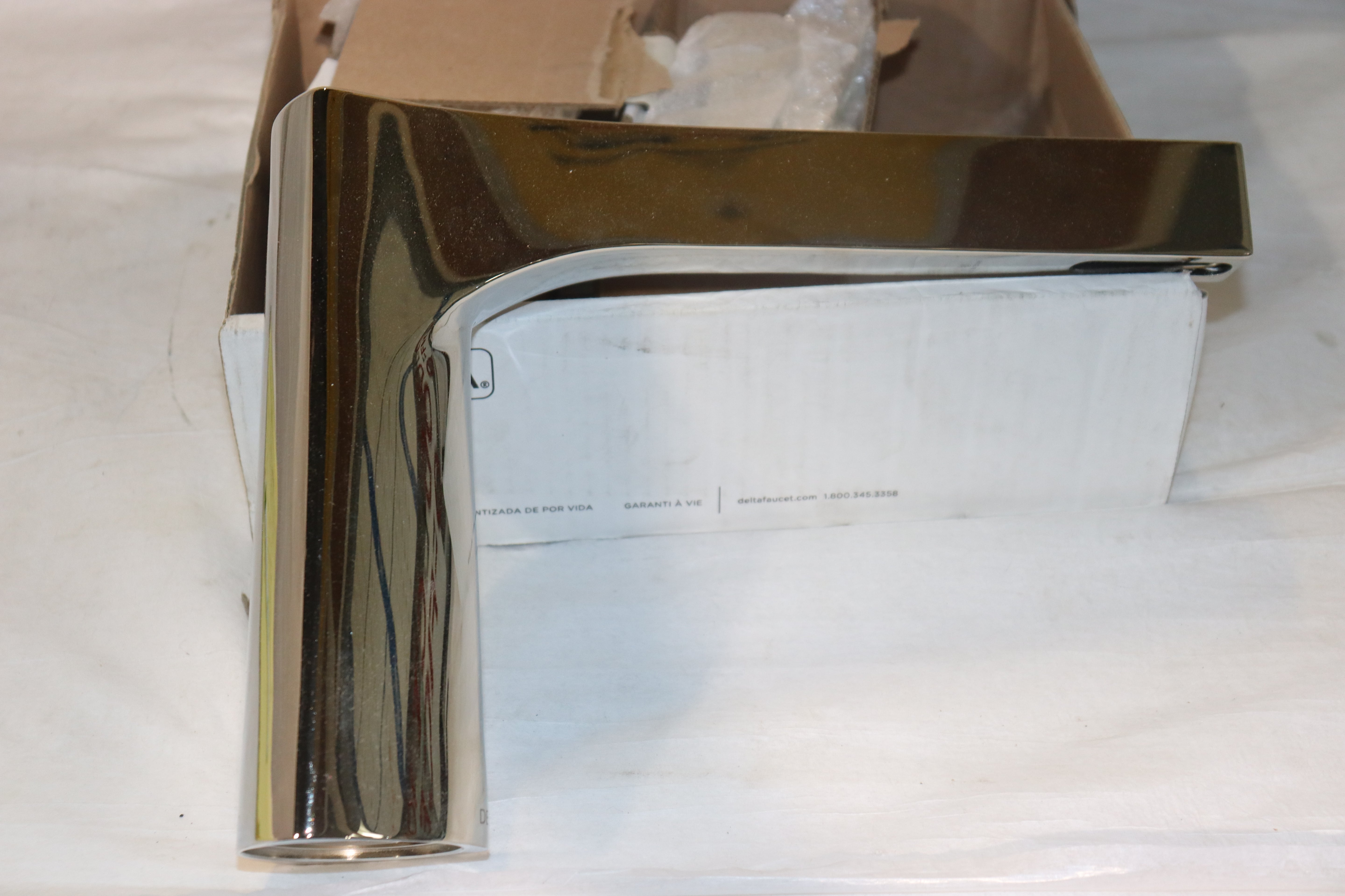 Modern Polished Nickel Roman Tub Trim Kit DELTA T2774-PN