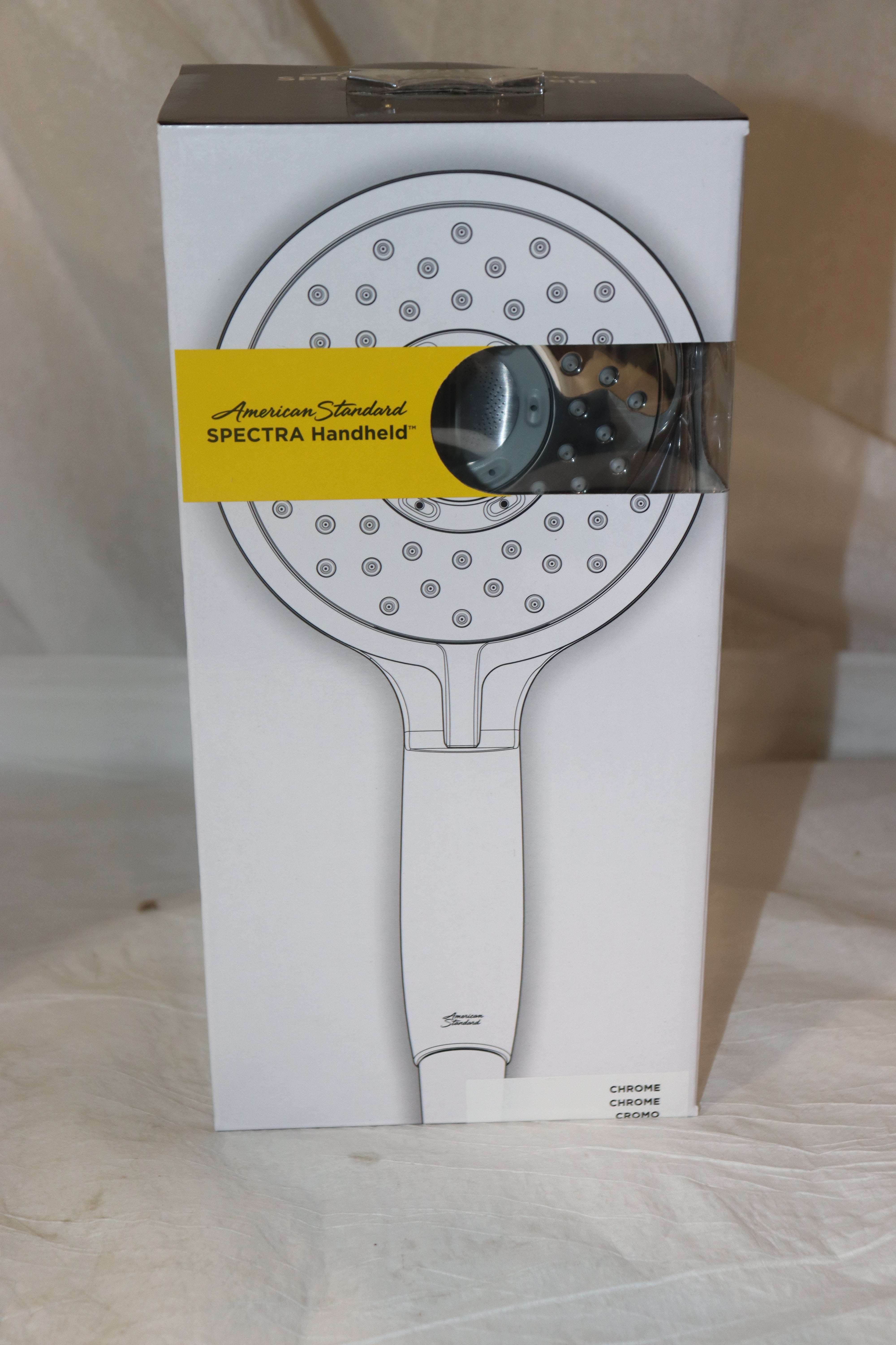American Standard 9038154.002 Spectra 4-Function Handheld Shower Head 5-inch