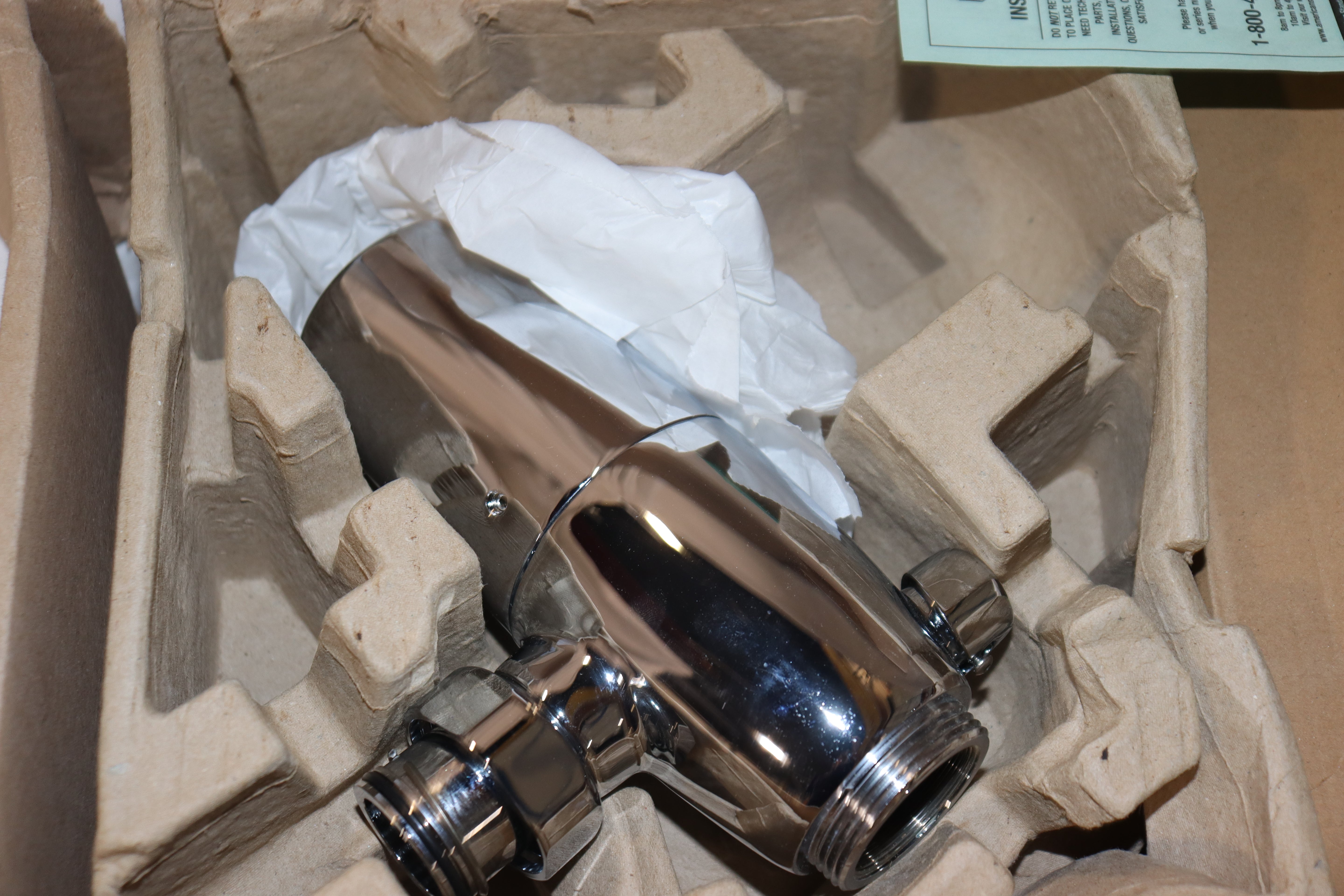 American Standard 6065121.002 Selectronic Toilet Flush Valve, Piston-Type, Battery