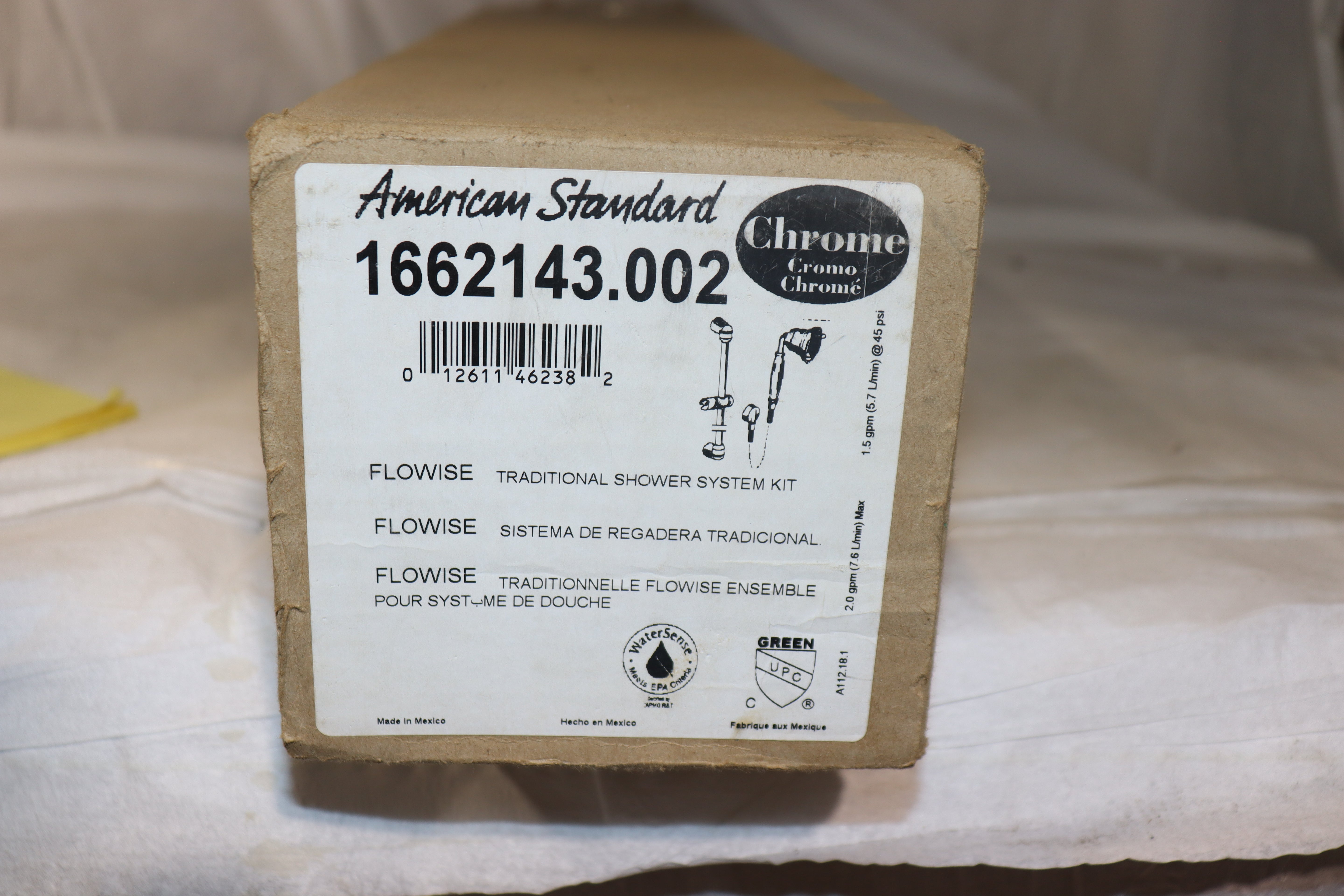American Standard 1662.143.002 Flowise Traditional Shower System Complete Kit, Polished Chrome